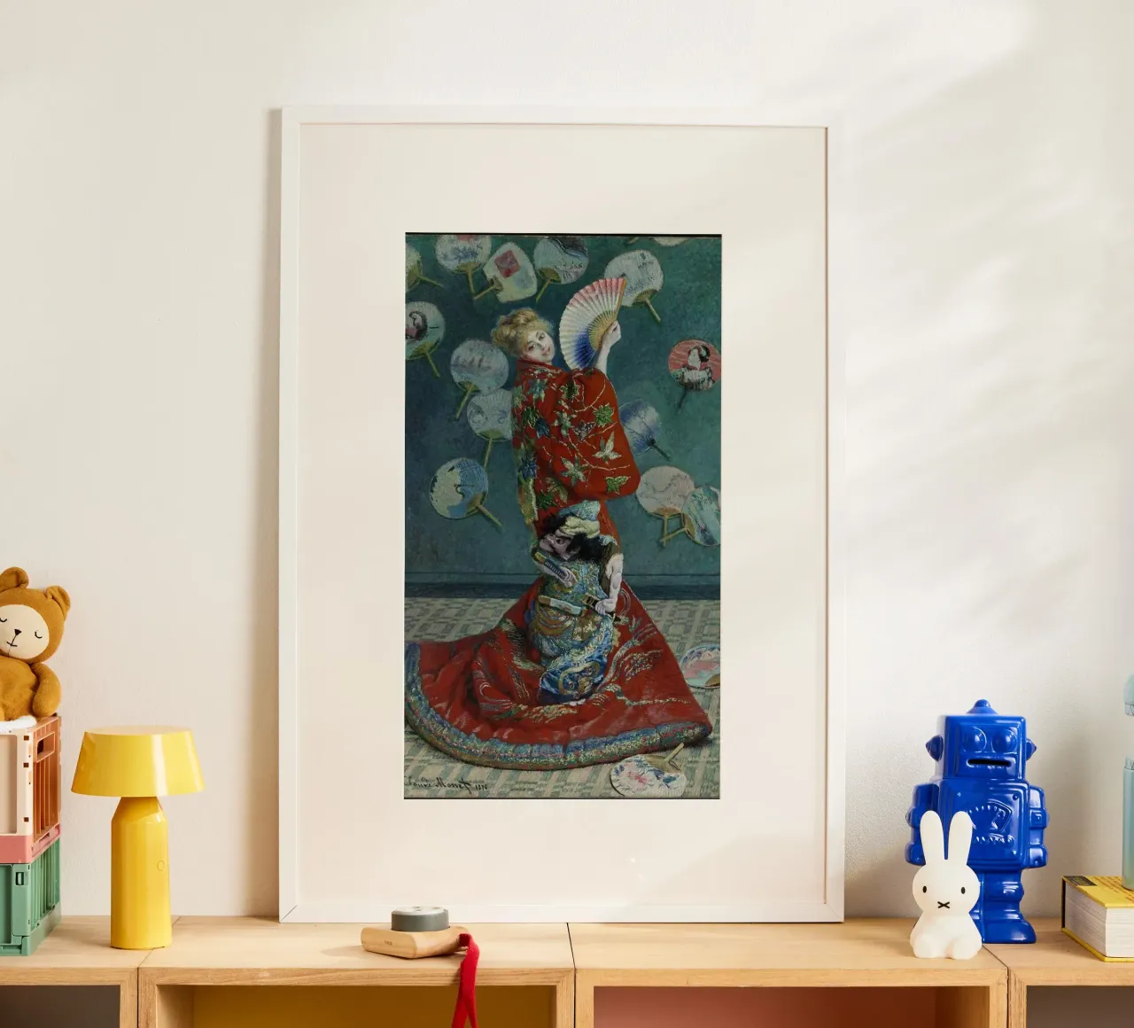 ballerine in abiti eleganti poster con telaio in legno da belong shop