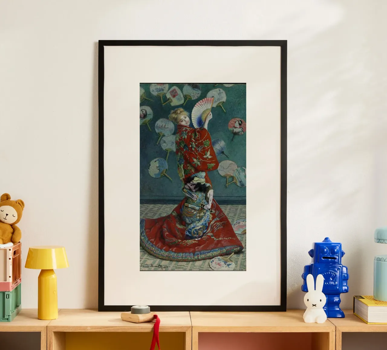 ballerine in abiti eleganti poster con telaio in legno da belong shop