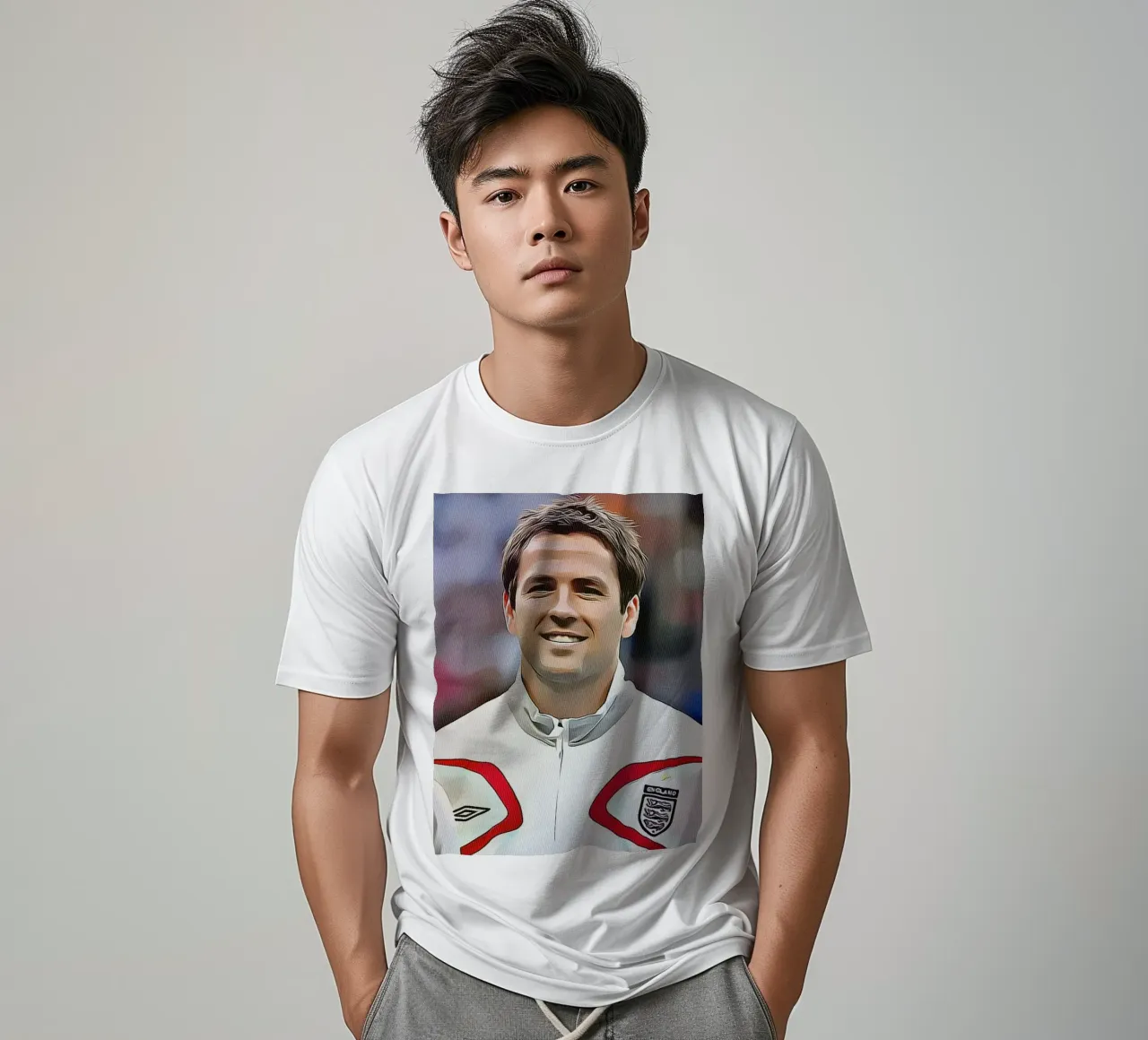 Michael Owen t-shirt da dan band