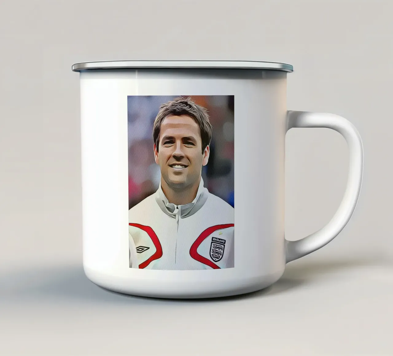Michael Owen tazza in smalto da dan band
