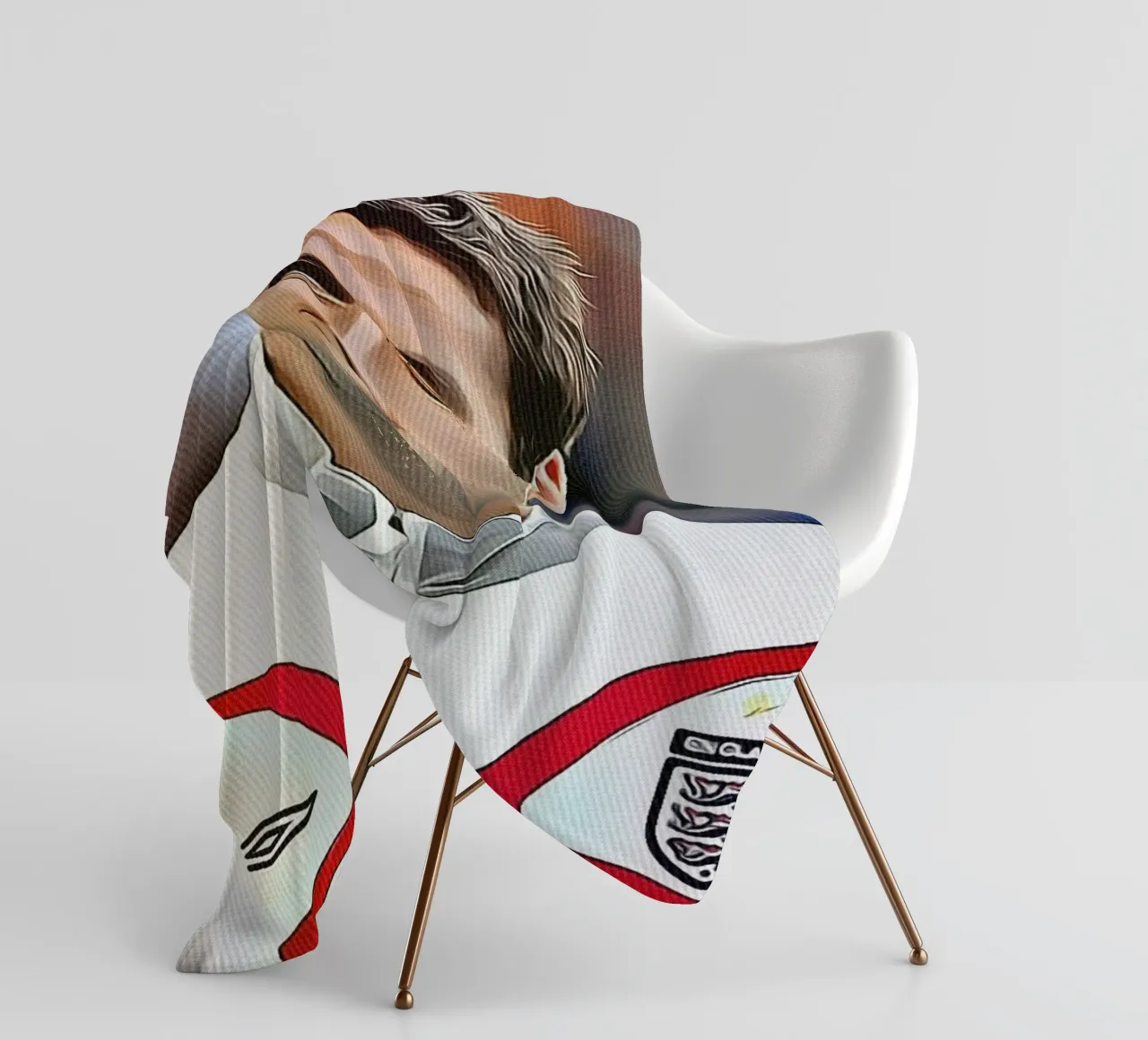 Michael Owen coperta in pile da dan band