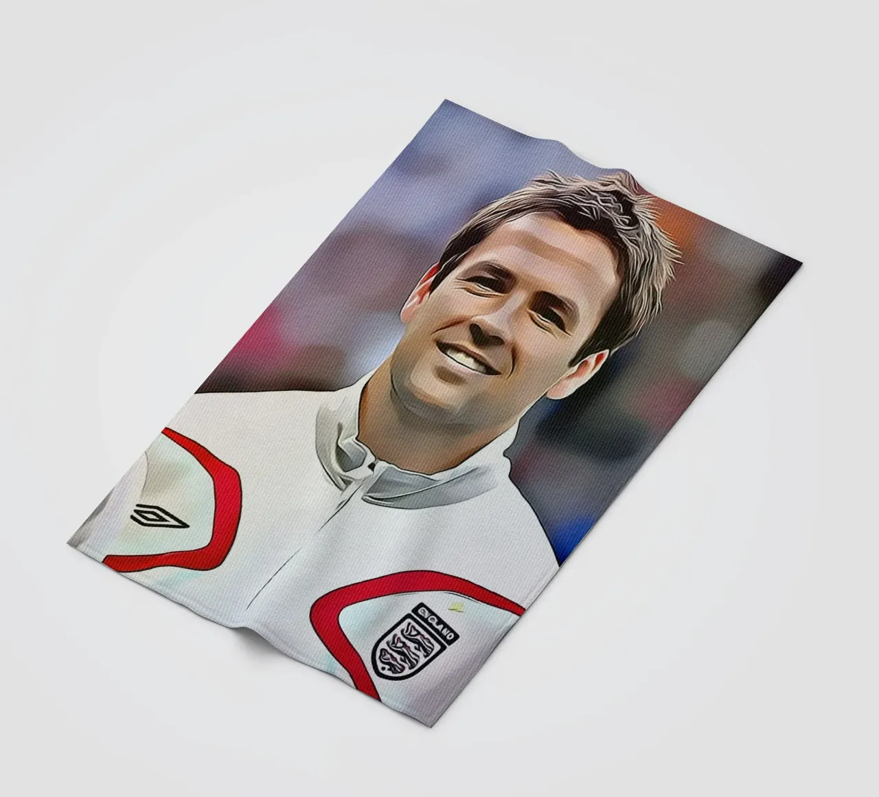 Michael Owen coperta in pile da dan band