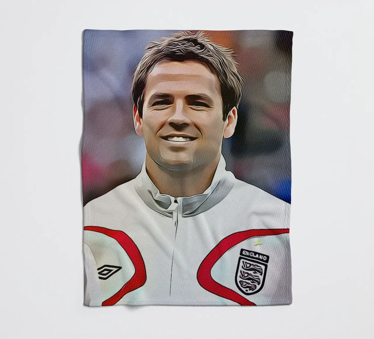 Michael Owen coperta in pile da dan band