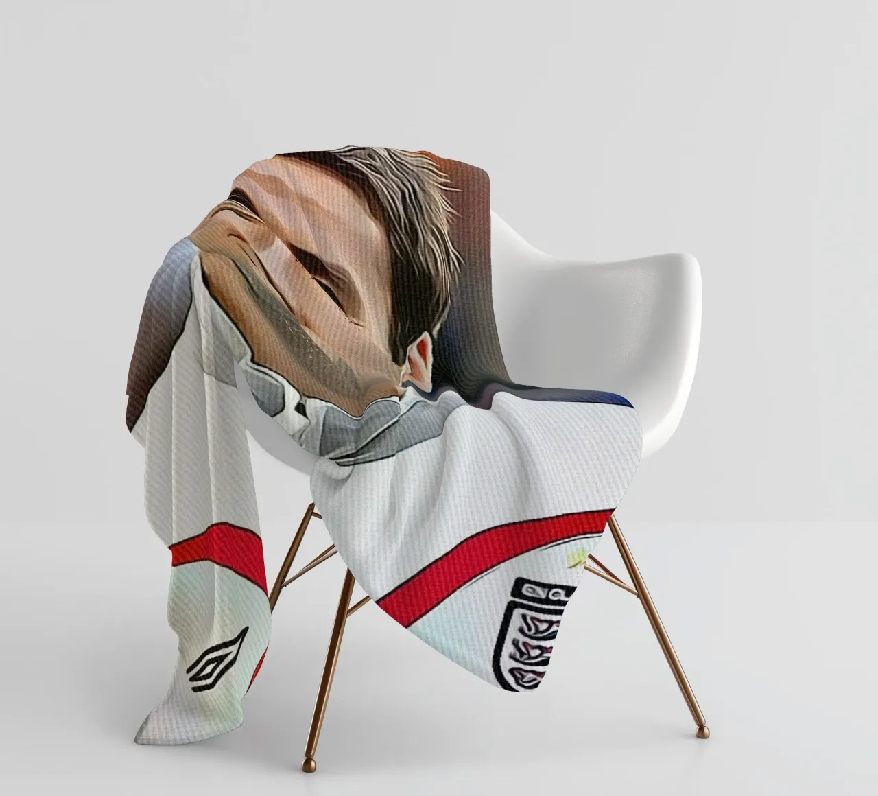 Michael Owen coperta in pile da dan band