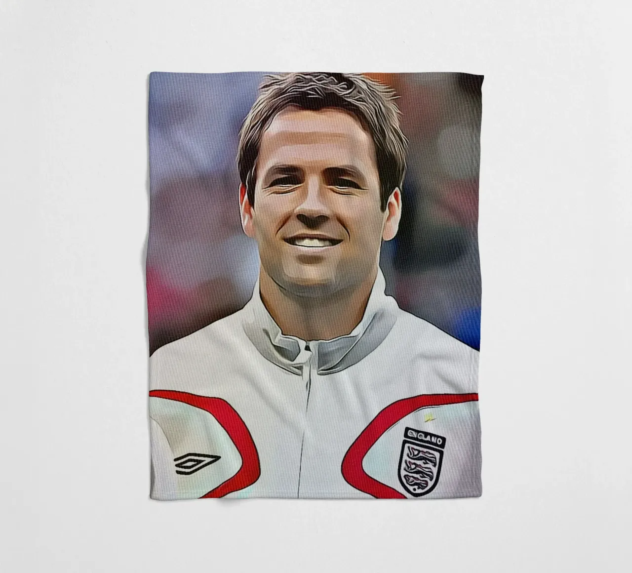 Michael Owen coperta in pile da dan band