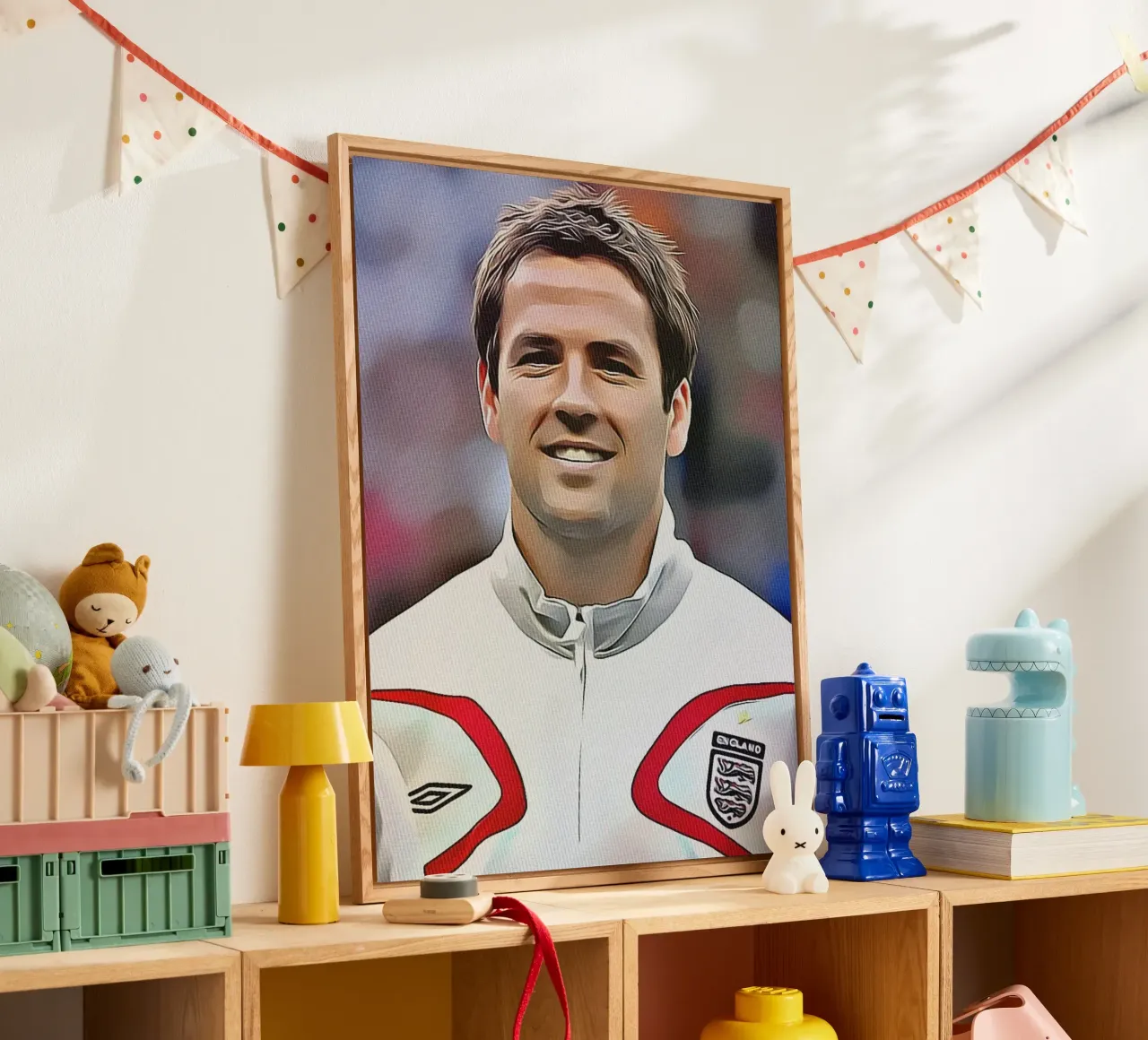 Michael Owen plexiglass da dan band
