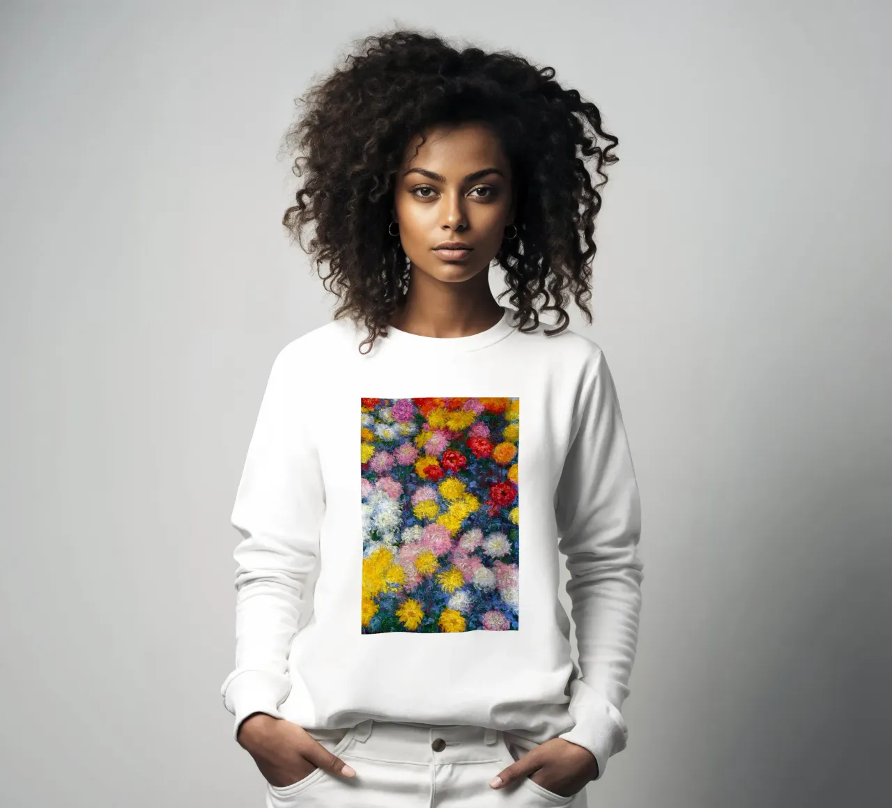 crisantemi colorati felpa da belong shop