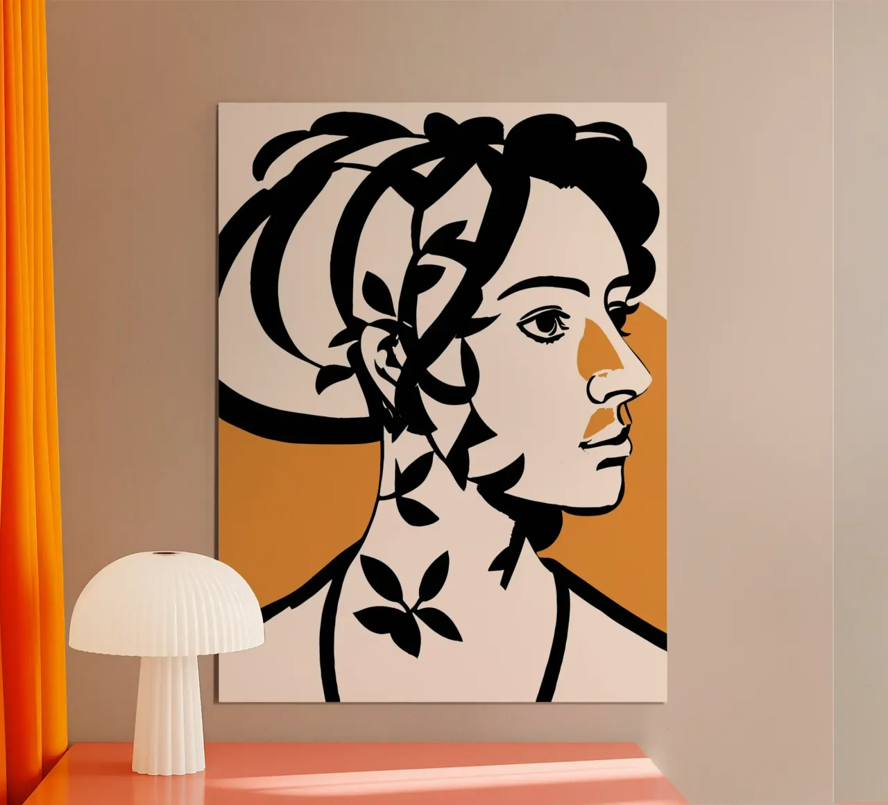 Plantita poster con telaio in plastica da Artsy Bessy