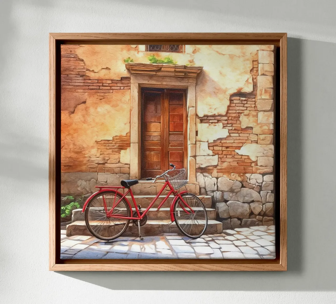 Bicycle tela con Cornice a cassetta da Artsy Bessy