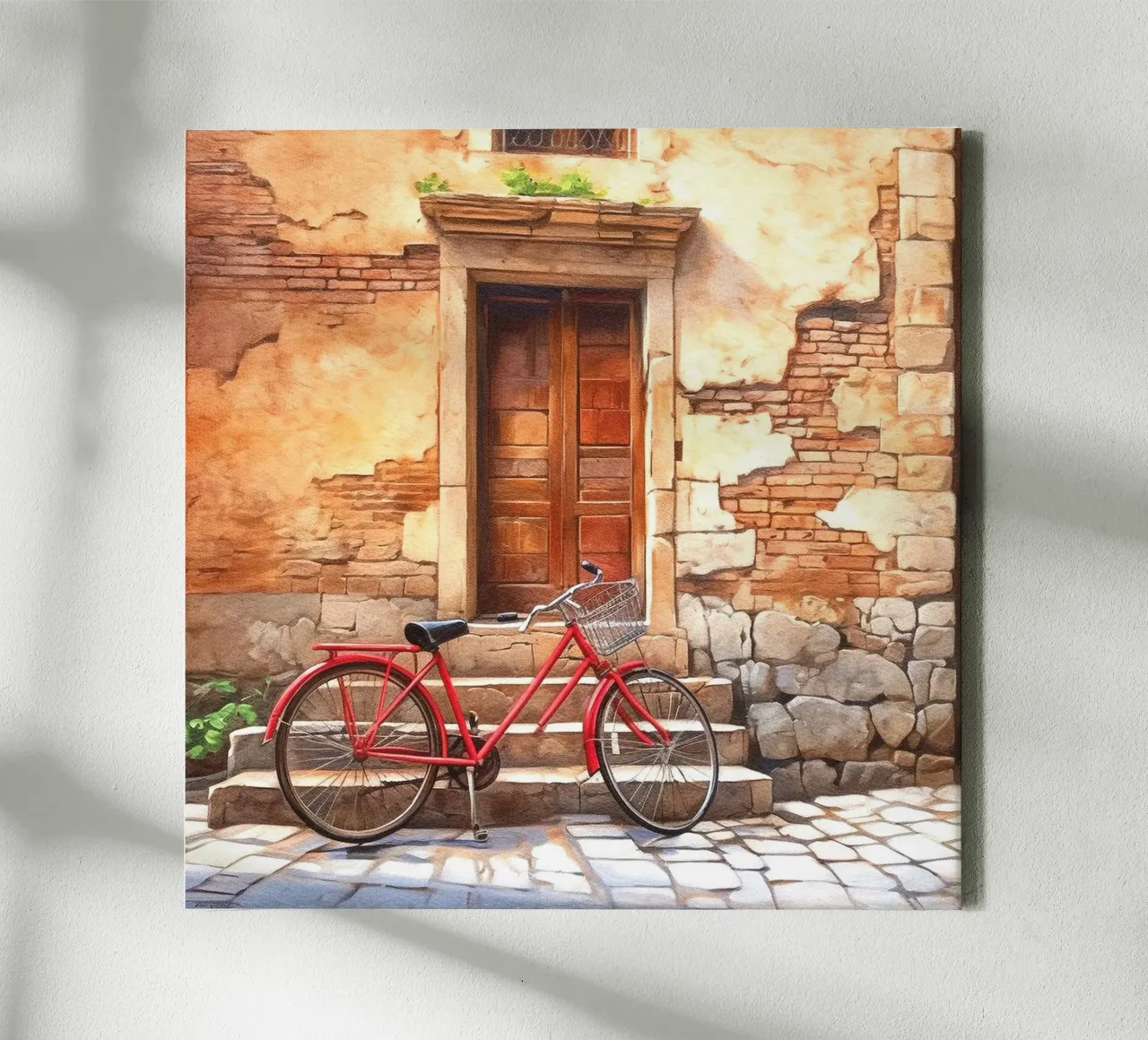 Bicycle tela con Cornice a cassetta da Artsy Bessy