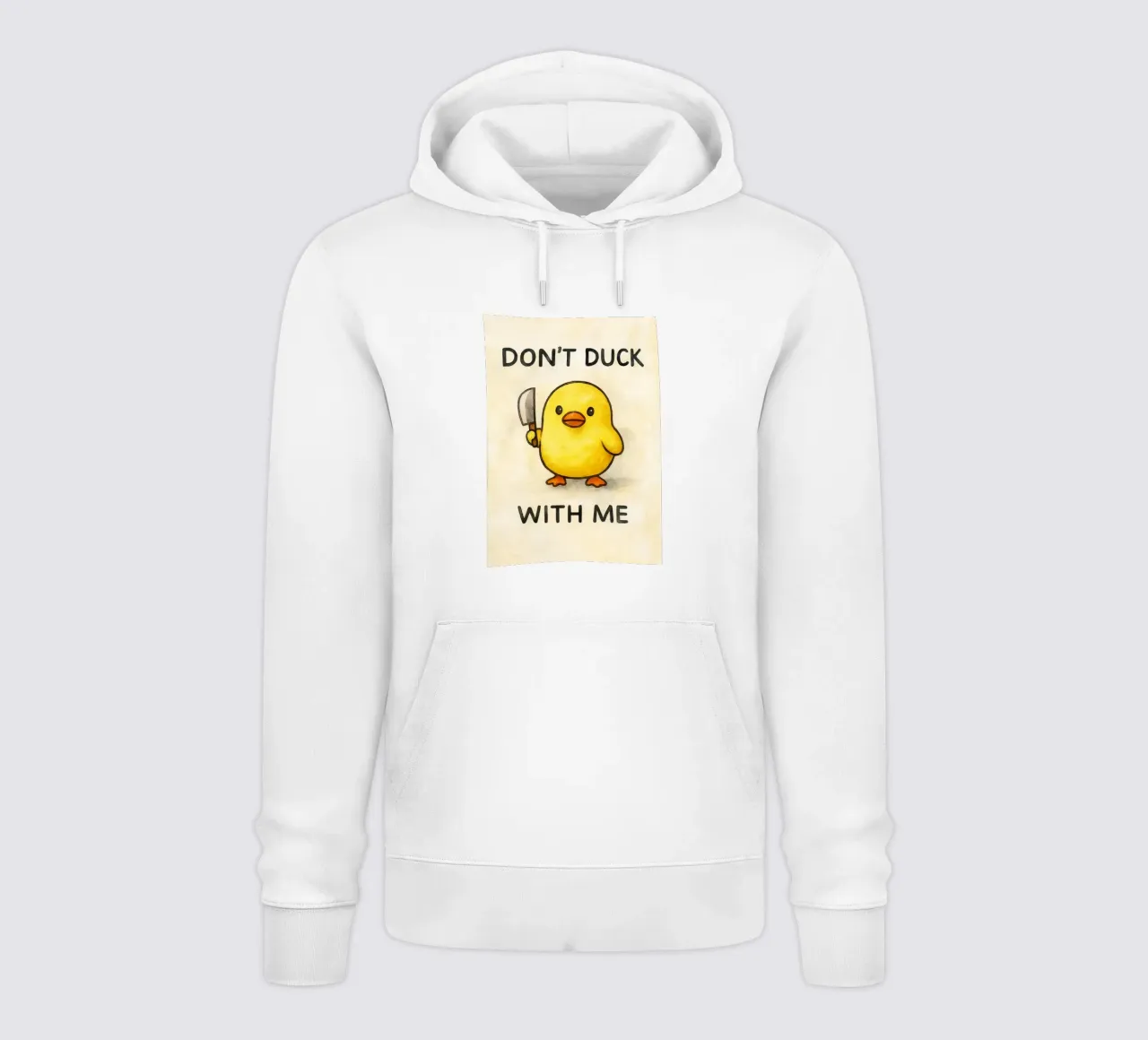 dodont duck with me funny ducknt duck with me funny duck felpa con cappuccio da cepeducks