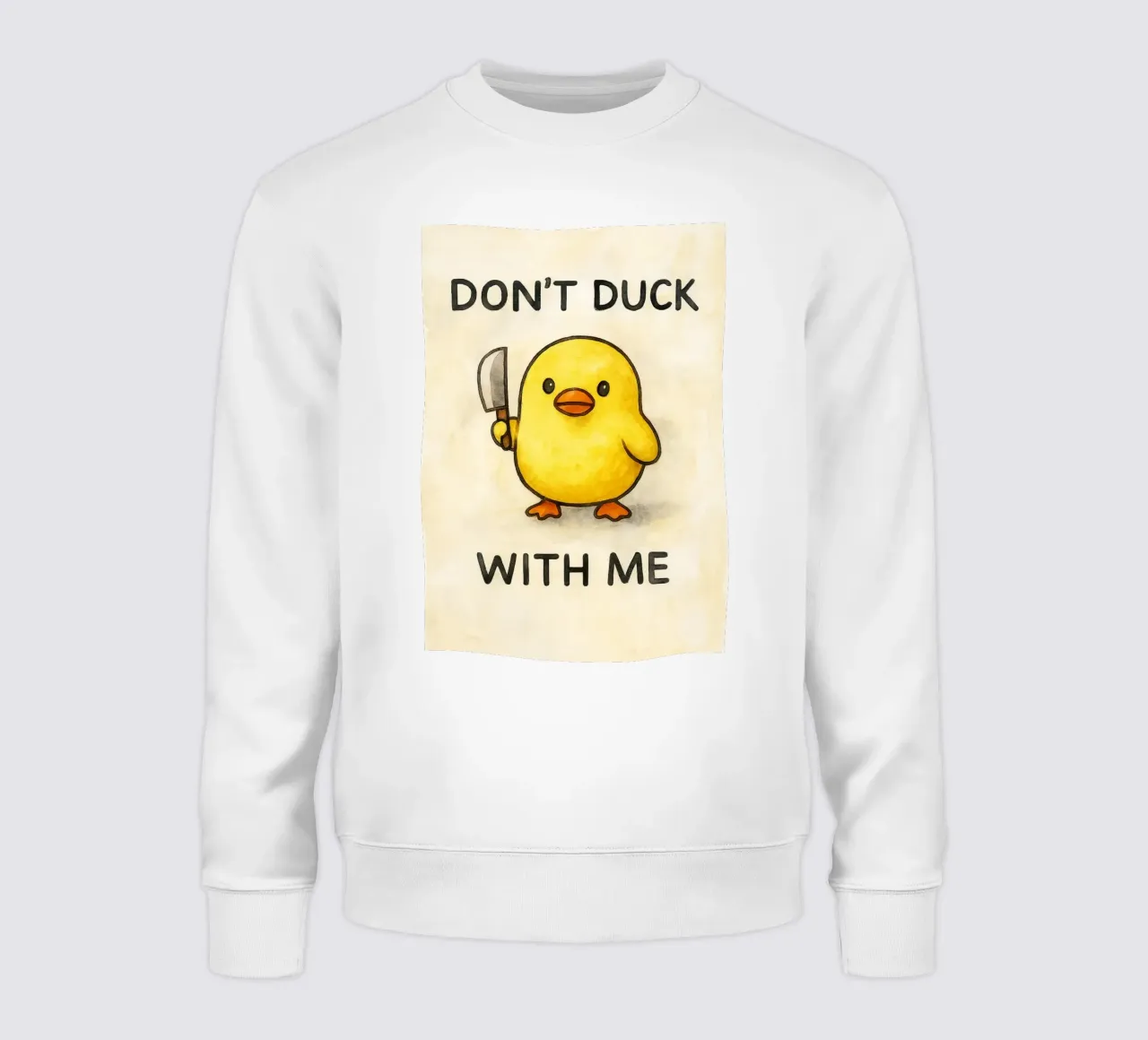 dodont duck with me funny ducknt duck with me funny duck felpa da cepeducks