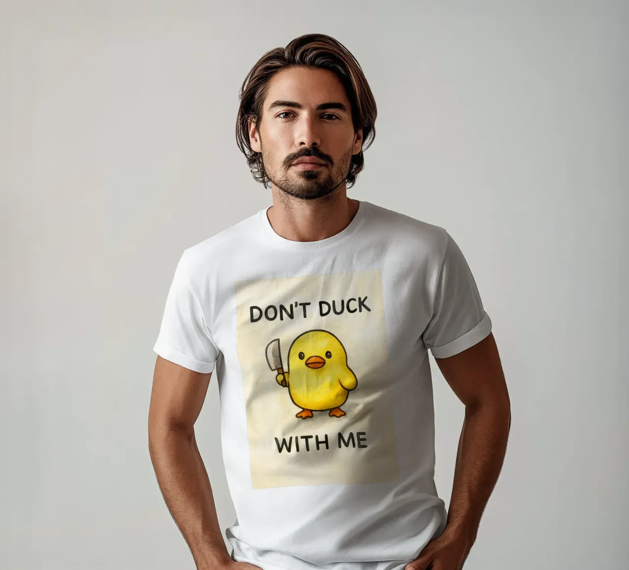 dodont duck with me funny ducknt duck with me funny duck T-Shirt von cepeducks