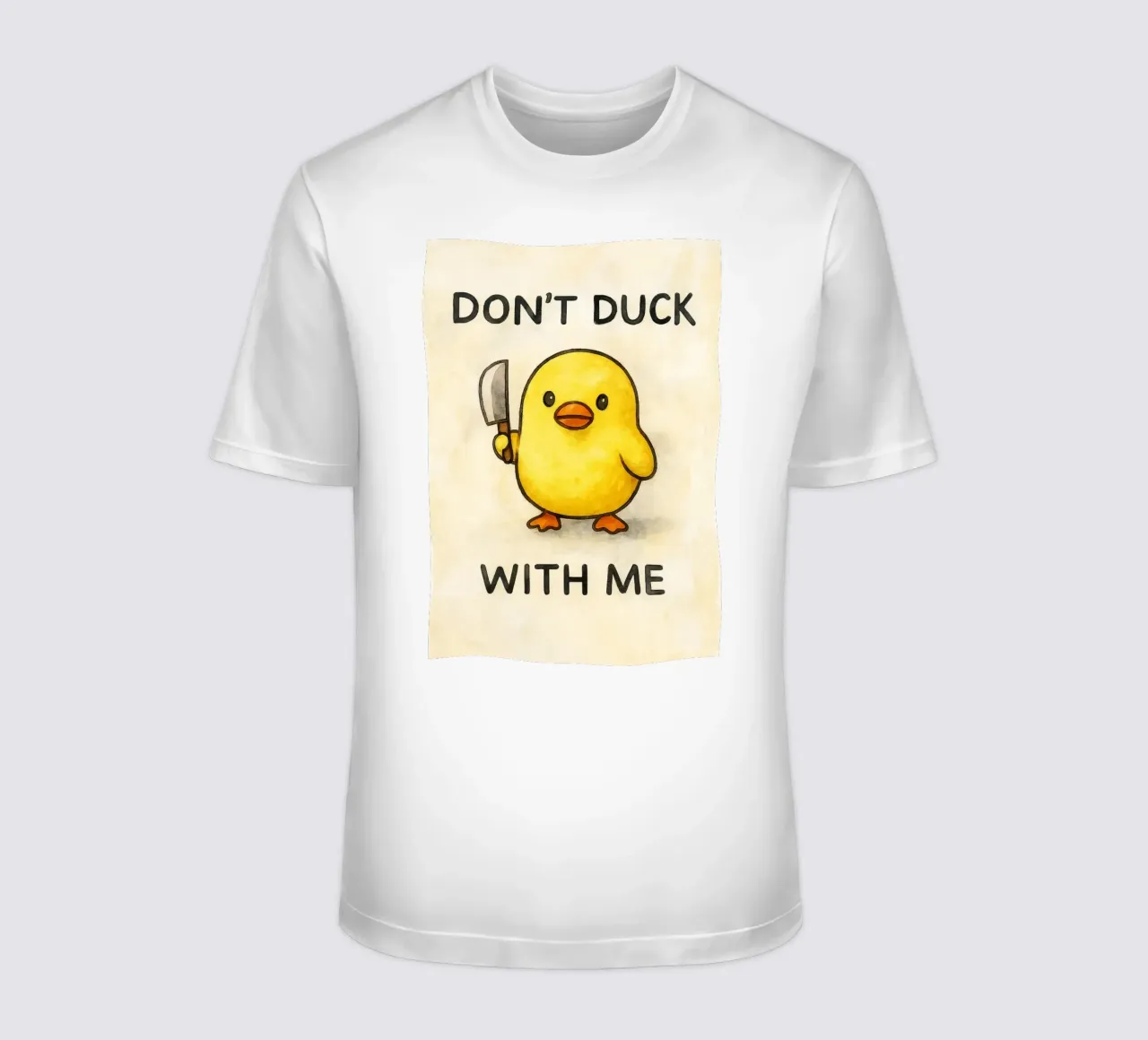 dodont duck with me funny ducknt duck with me funny duck T-Shirt von cepeducks