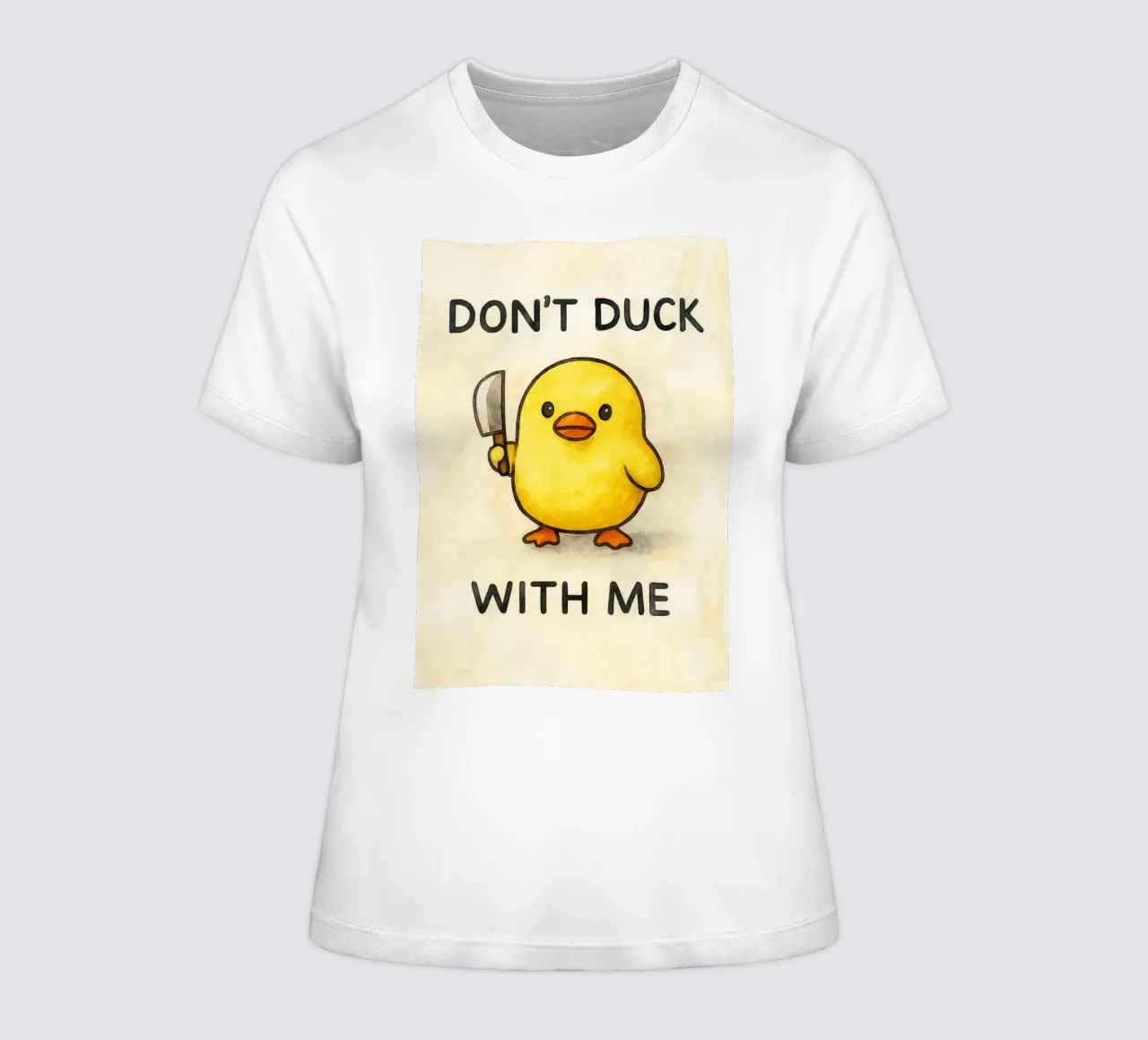 dodont duck with me funny ducknt duck with me funny duck t-shirt da donna da cepeducks