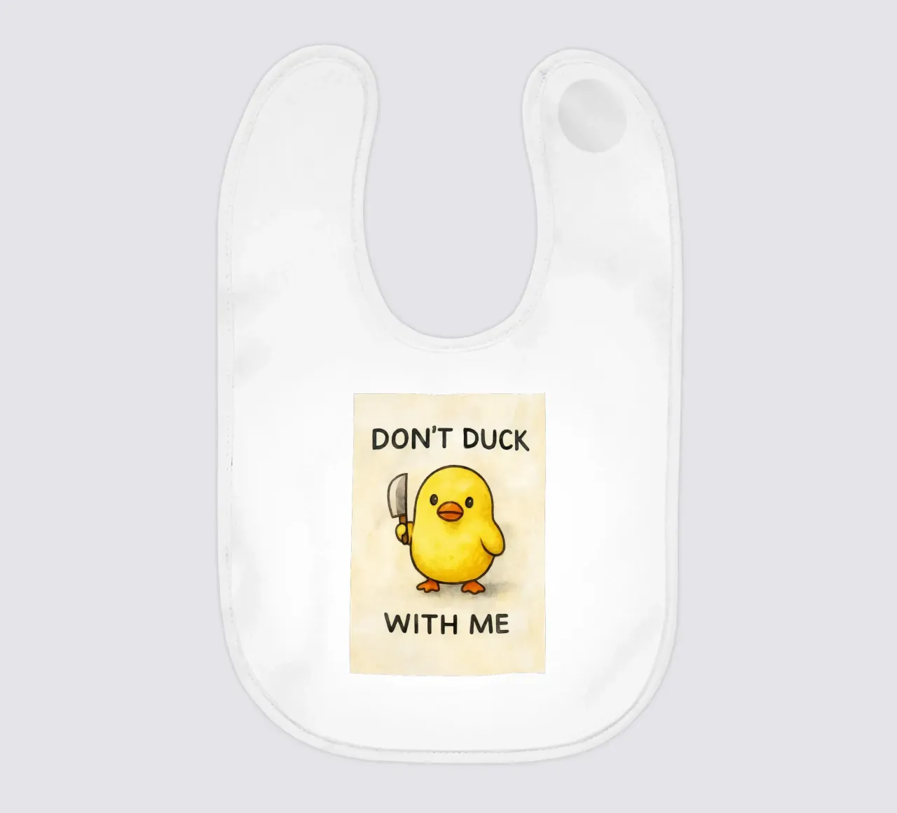 dodont duck with me funny ducknt duck with me funny duck Babylätzchen von cepeducks