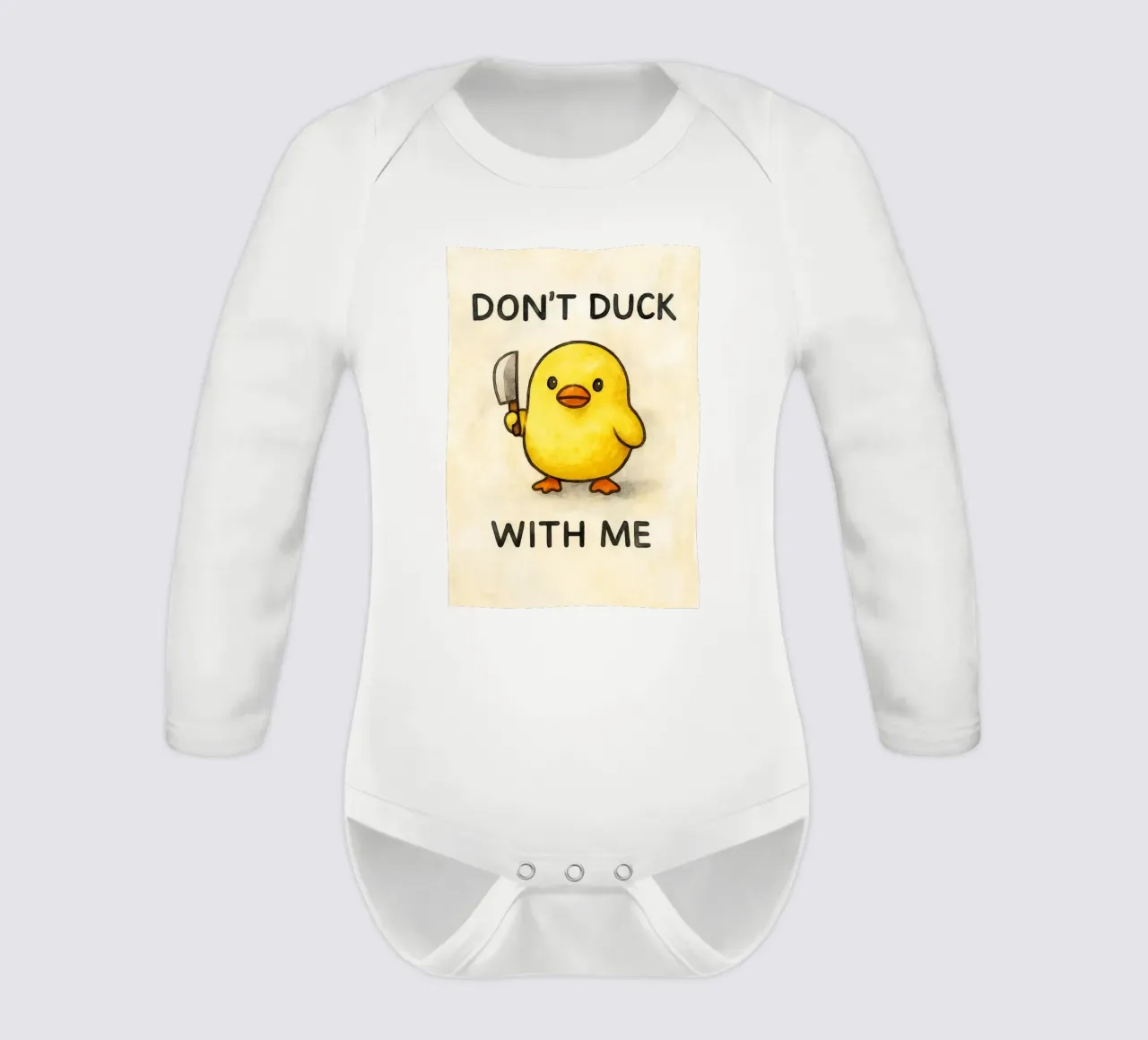 dodont duck with me funny ducknt duck with me funny duck body neonato maniche lunghe da cepeducks