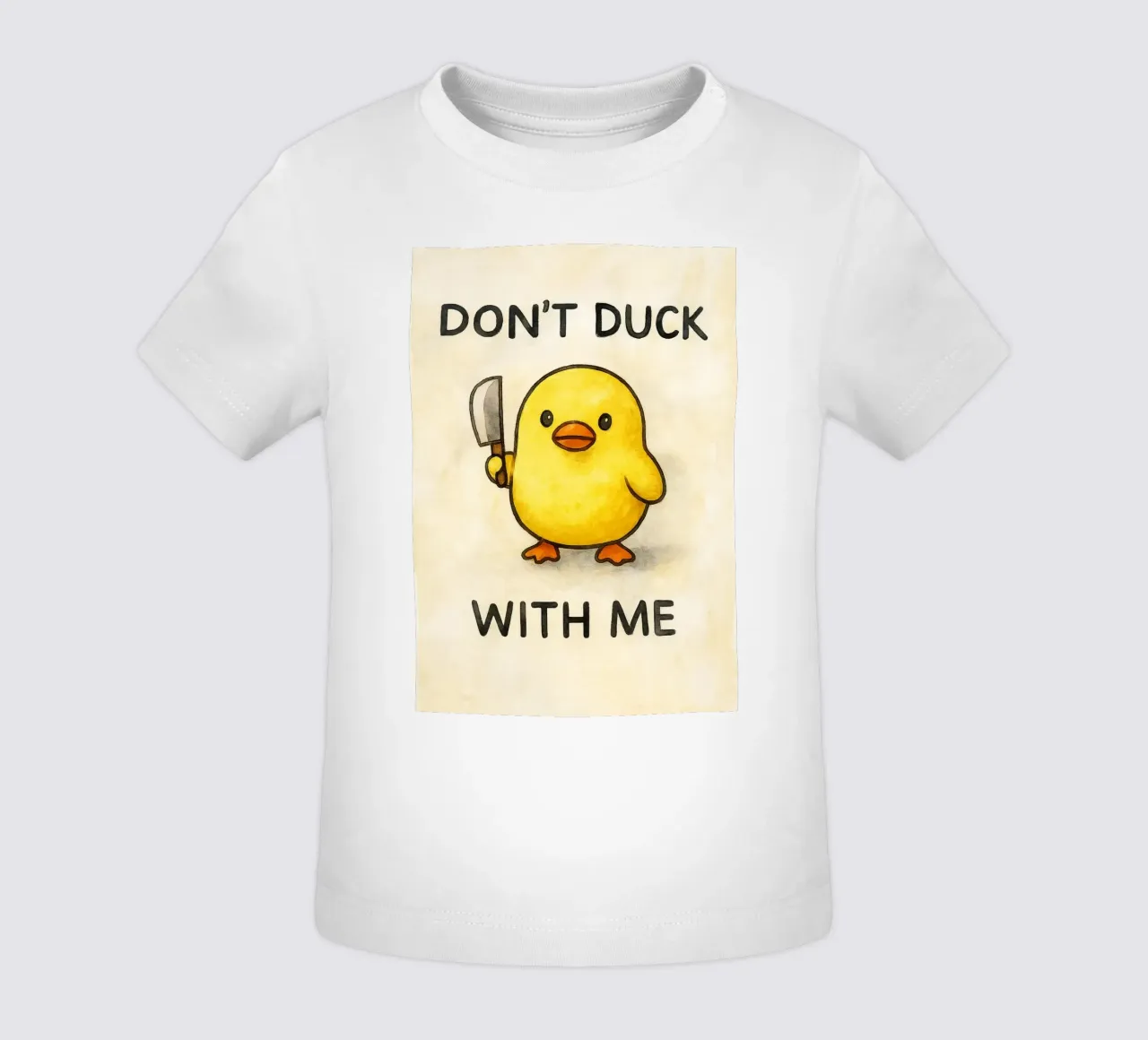 dodont duck with me funny ducknt duck with me funny duck maglietta neonato da cepeducks