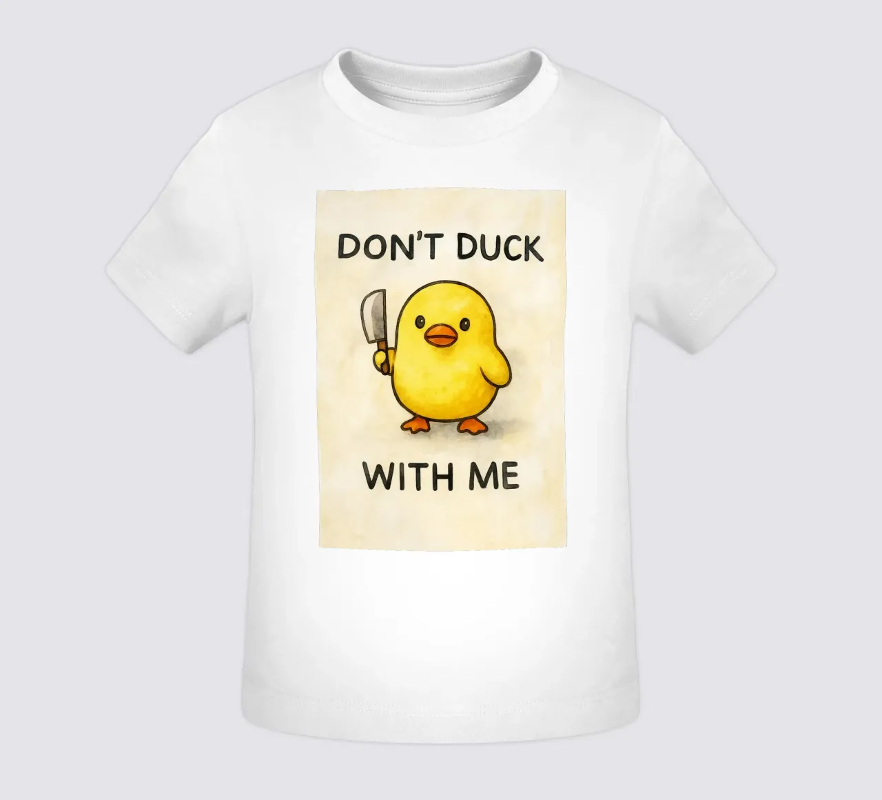 dodont duck with me funny ducknt duck with me funny duck maglietta neonato da cepeducks