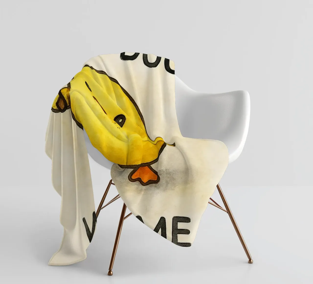 dodont duck with me funny ducknt duck with me funny duck coperta in pile da cepeducks