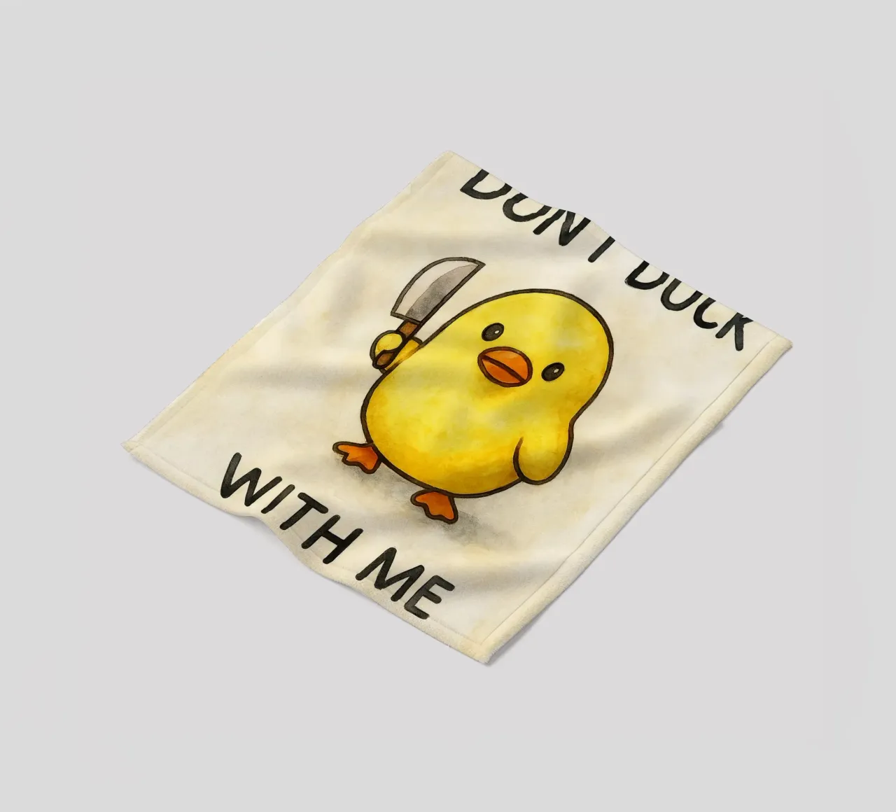 dodont duck with me funny ducknt duck with me funny duck coperta in pile da cepeducks