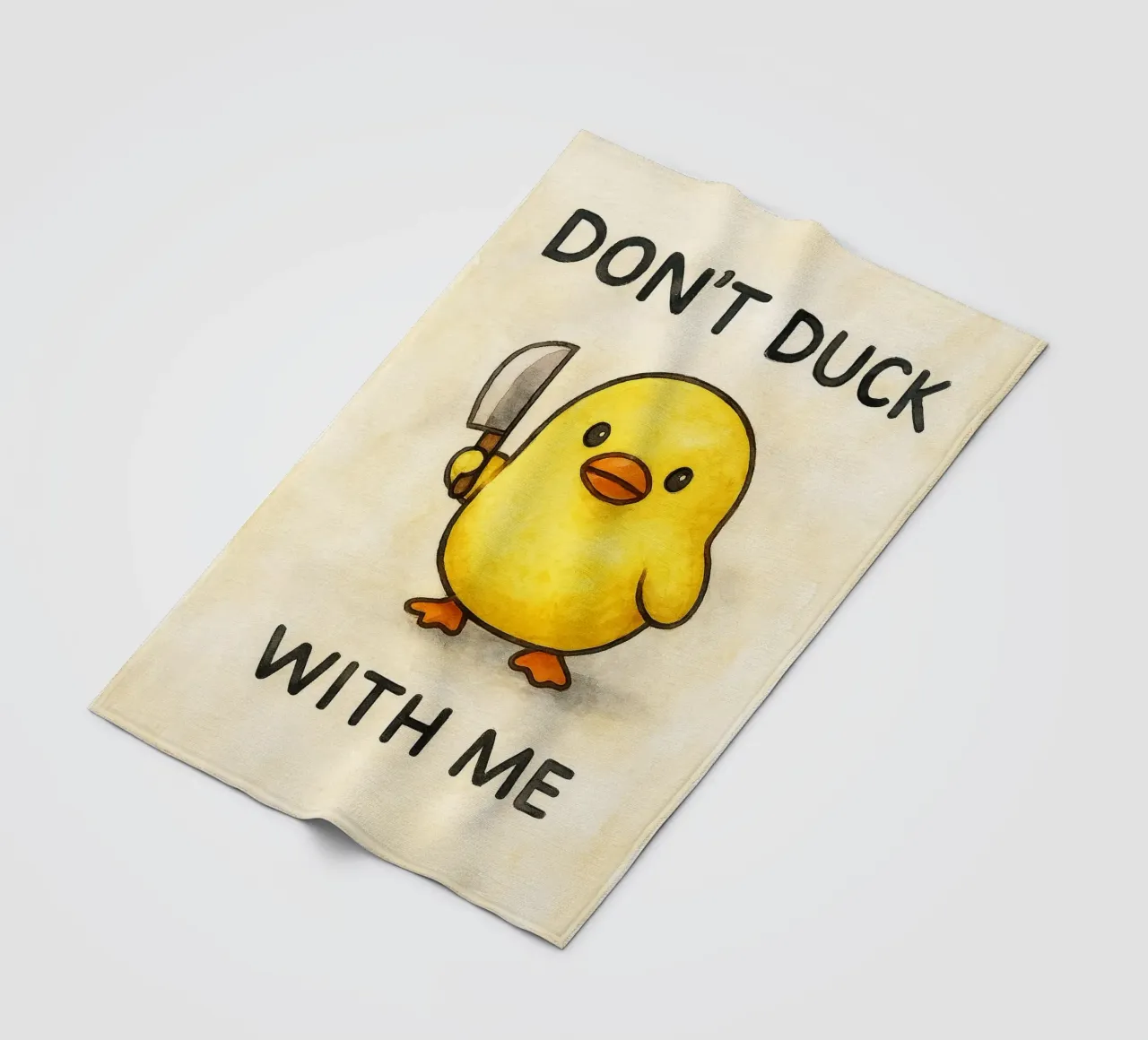 dodont duck with me funny ducknt duck with me funny duck coperta in pile da cepeducks