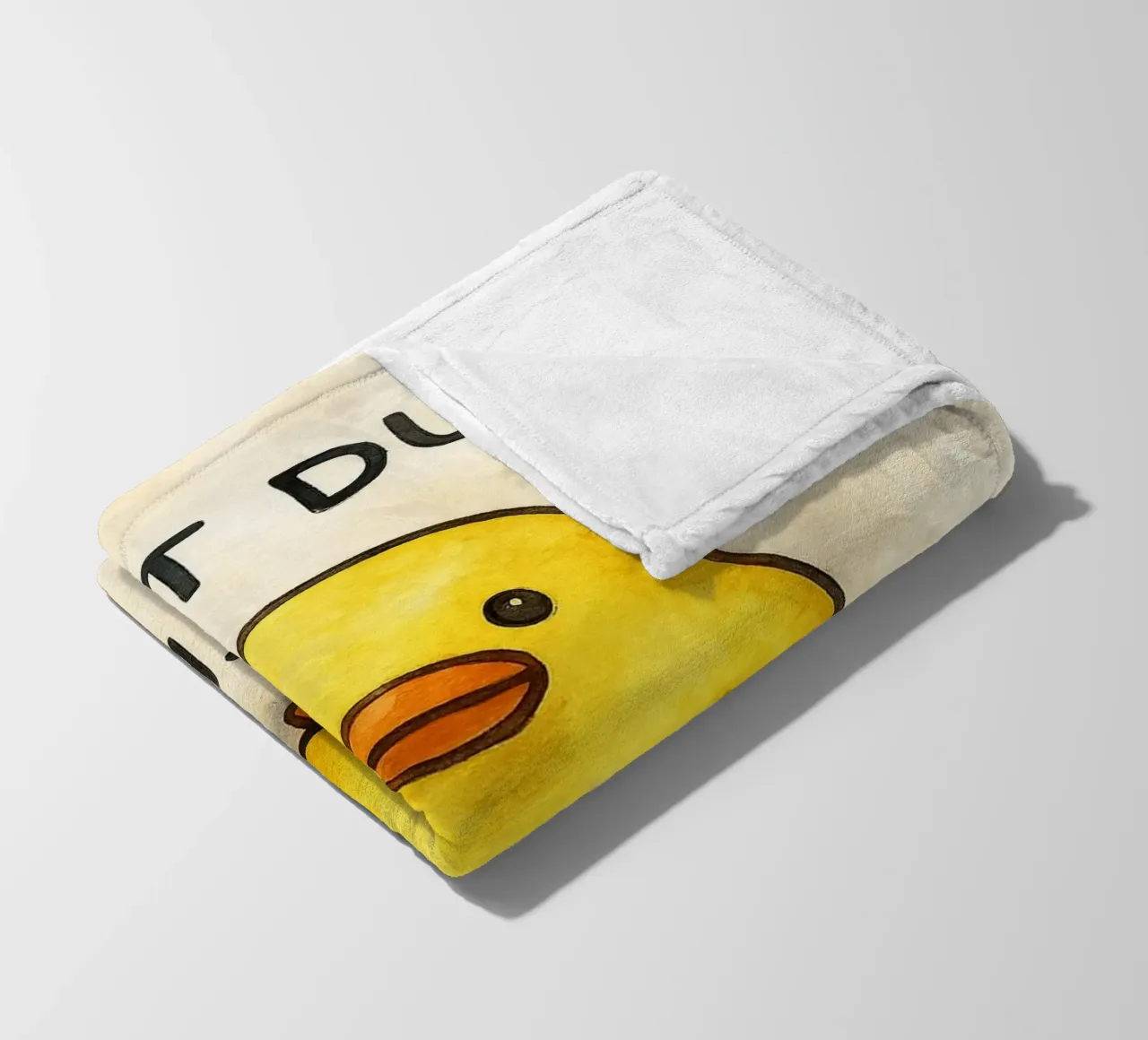 dodont duck with me funny ducknt duck with me funny duck coperta in pile da cepeducks