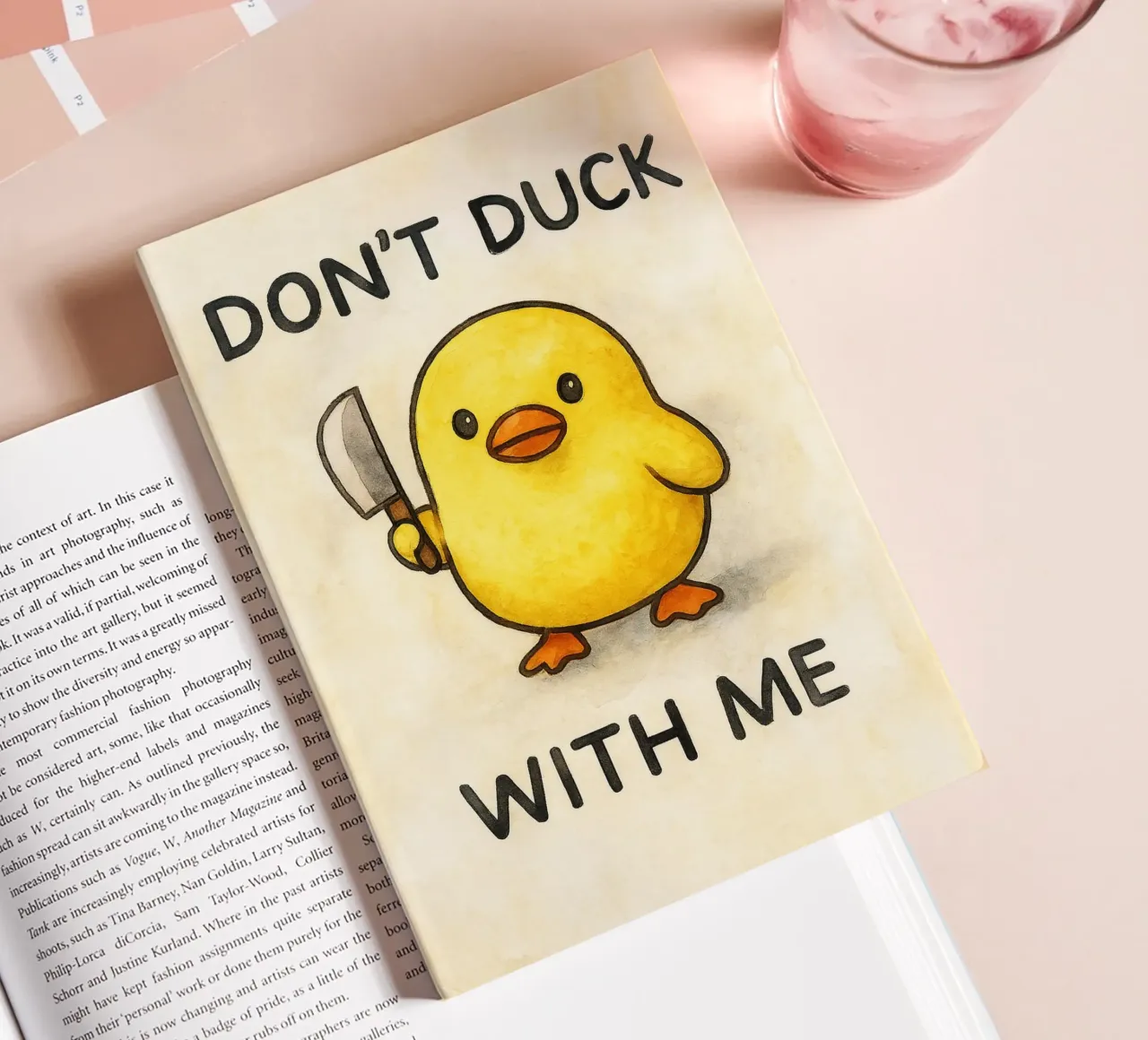 dodont duck with me funny ducknt duck with me funny duck Notizbuch von cepeducks