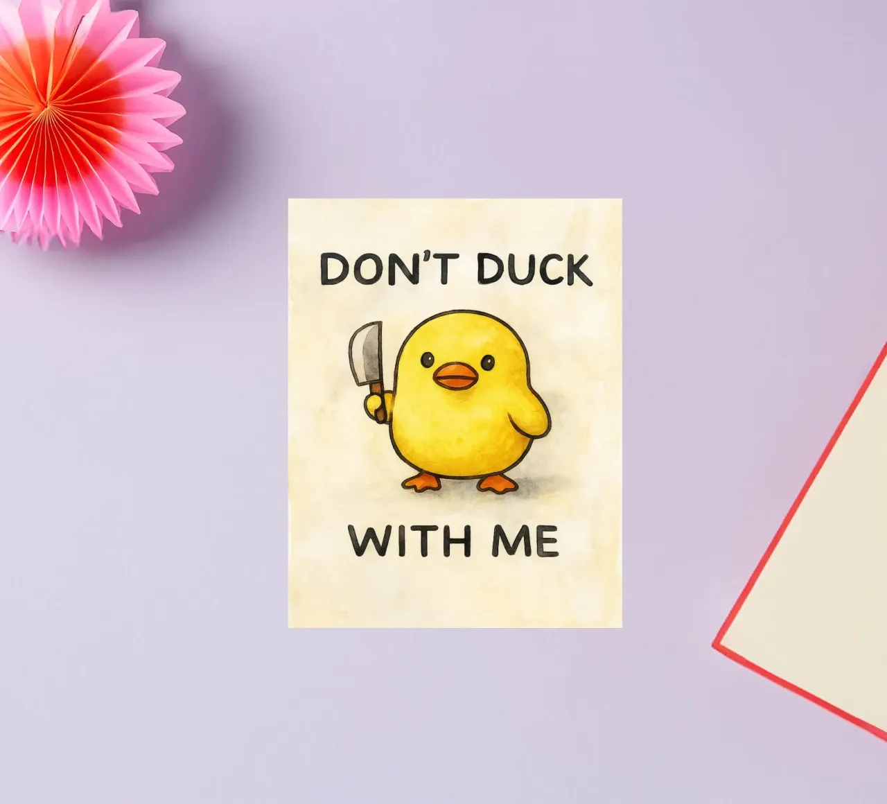 dodont duck with me funny ducknt duck with me funny duck autocollant de cepeducks