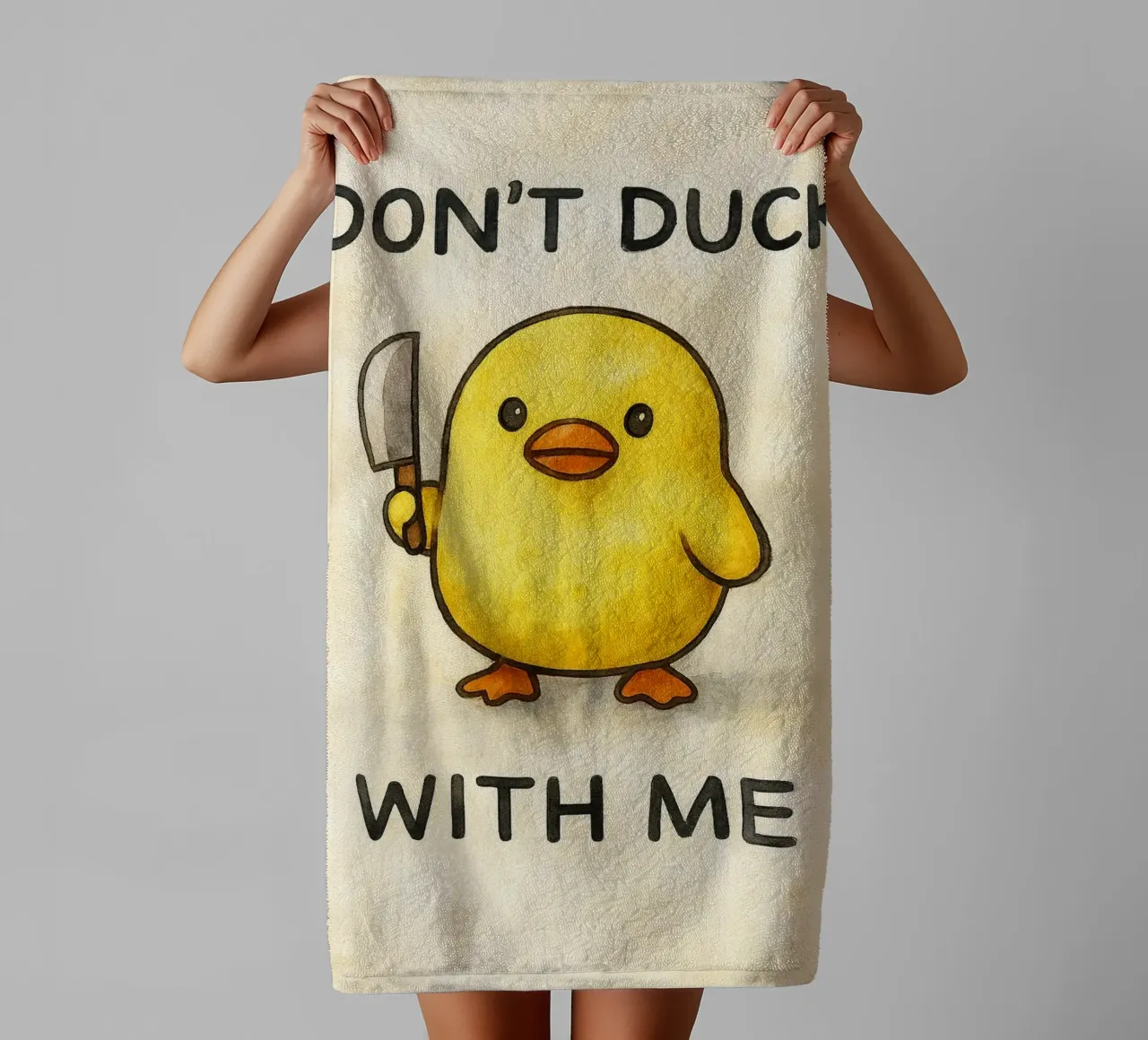 dodont duck with me funny ducknt duck with me funny duck serviette de bain de cepeducks
