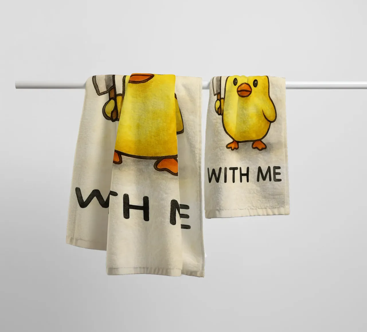 dodont duck with me funny ducknt duck with me funny duck serviette de bain de cepeducks
