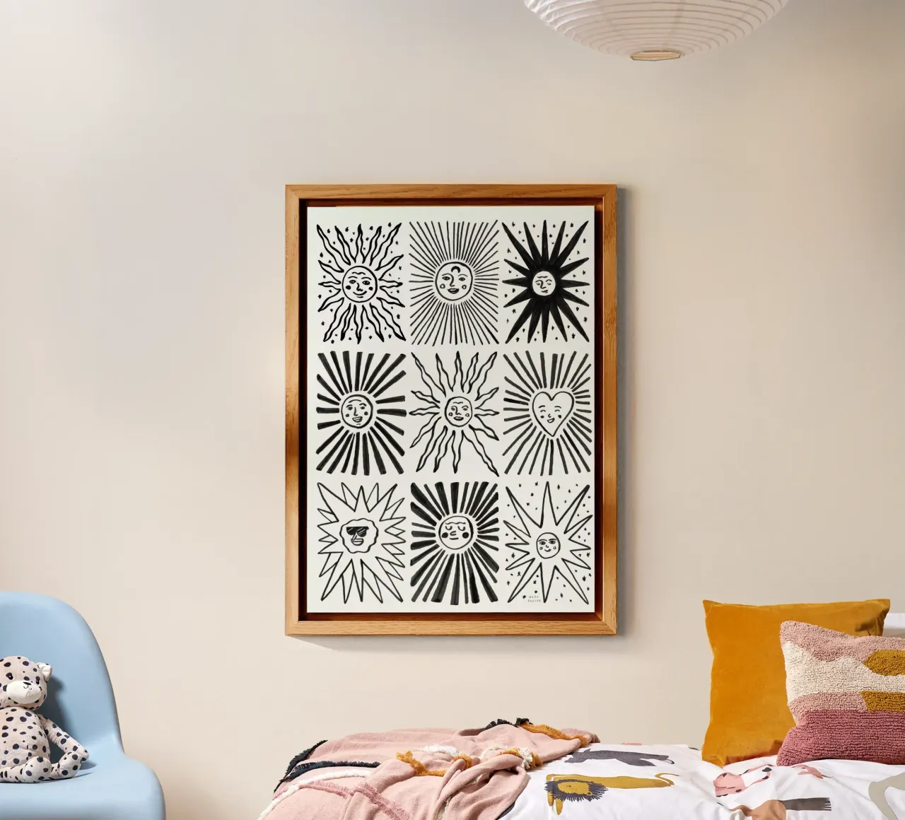 Sun Faces forex plate by Alex Foster