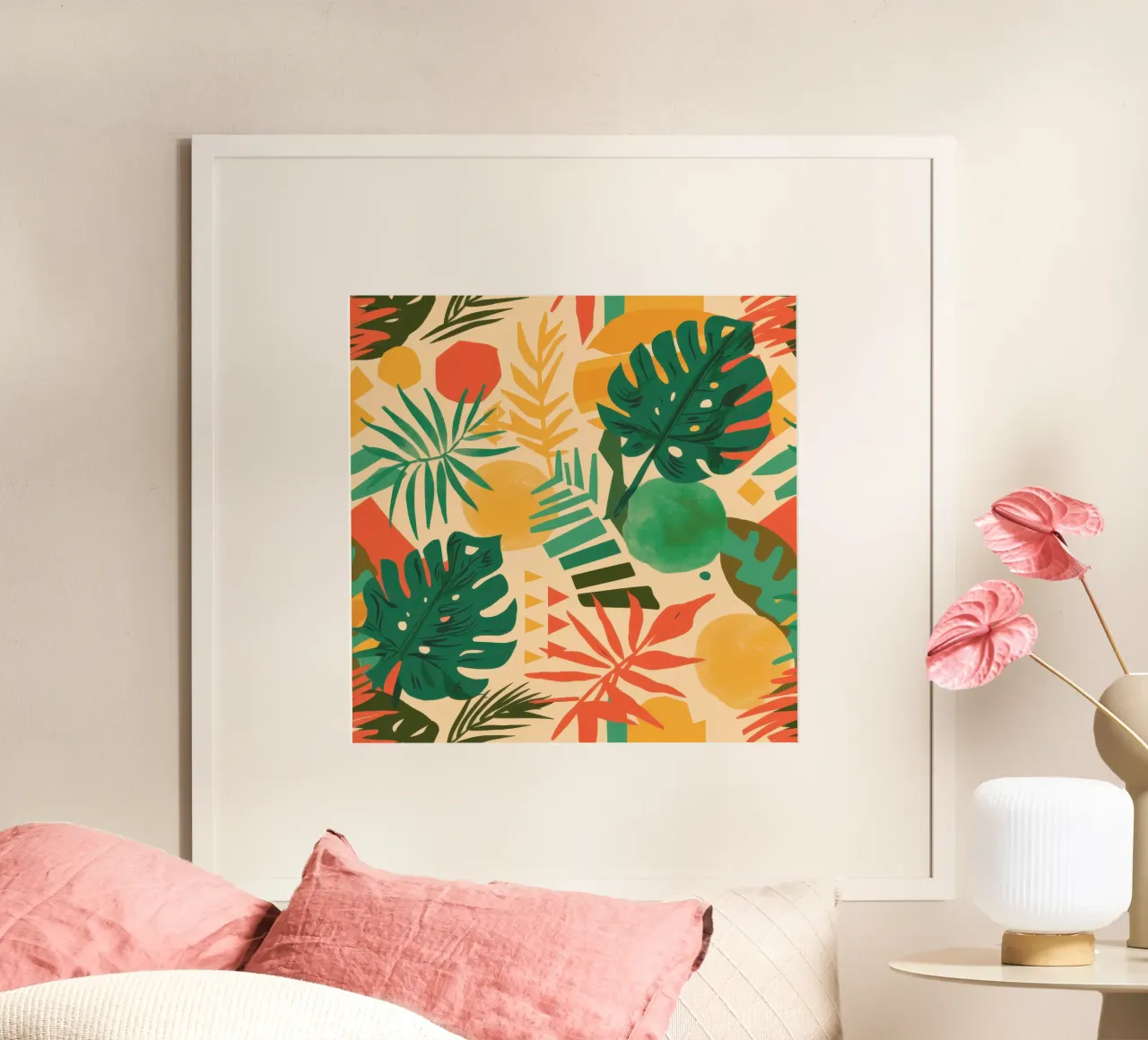 Armonia tropicale terrestre poster da Heaven Craft