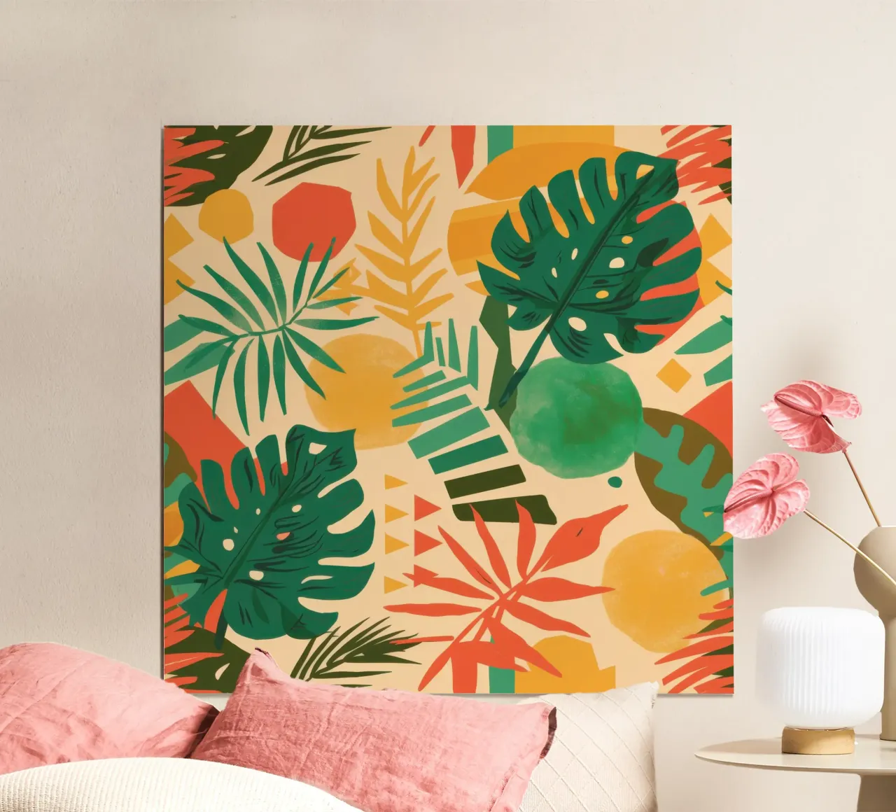 Armonia tropicale terrestre poster da Heaven Craft