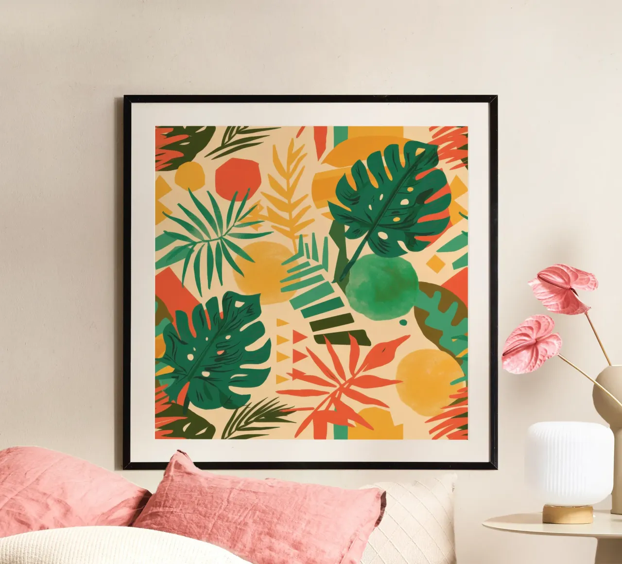 Armonia tropicale terrestre poster da Heaven Craft
