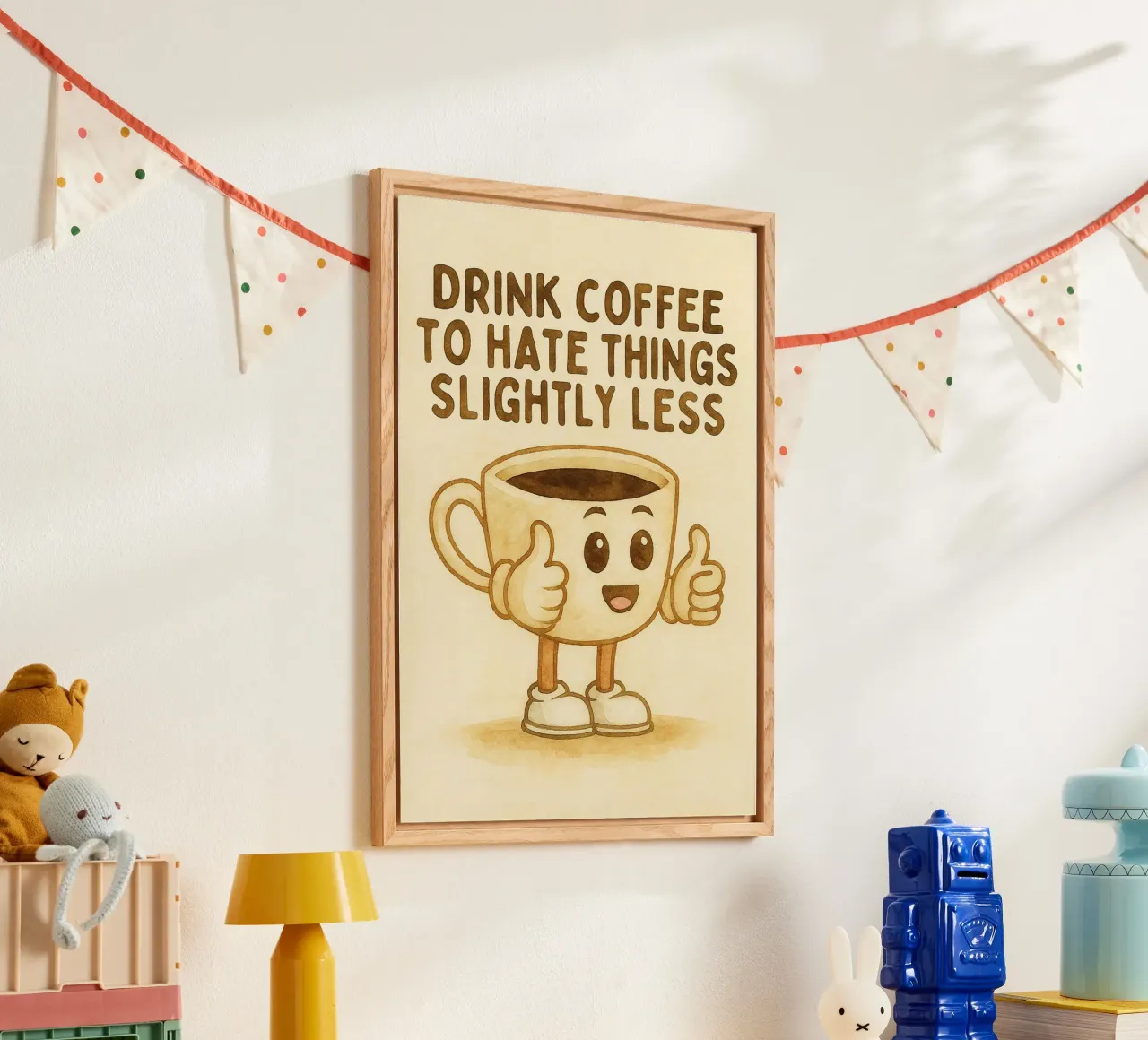 bere caffè per odiare un po' meno le cose plexiglass da cepeducks