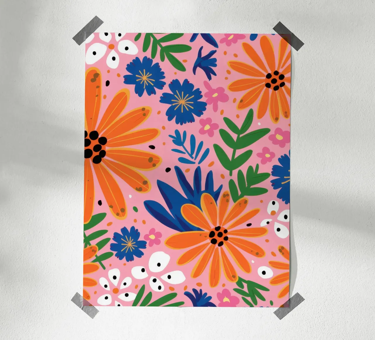 Esplosione floreale gioiosa poster da Heaven Craft