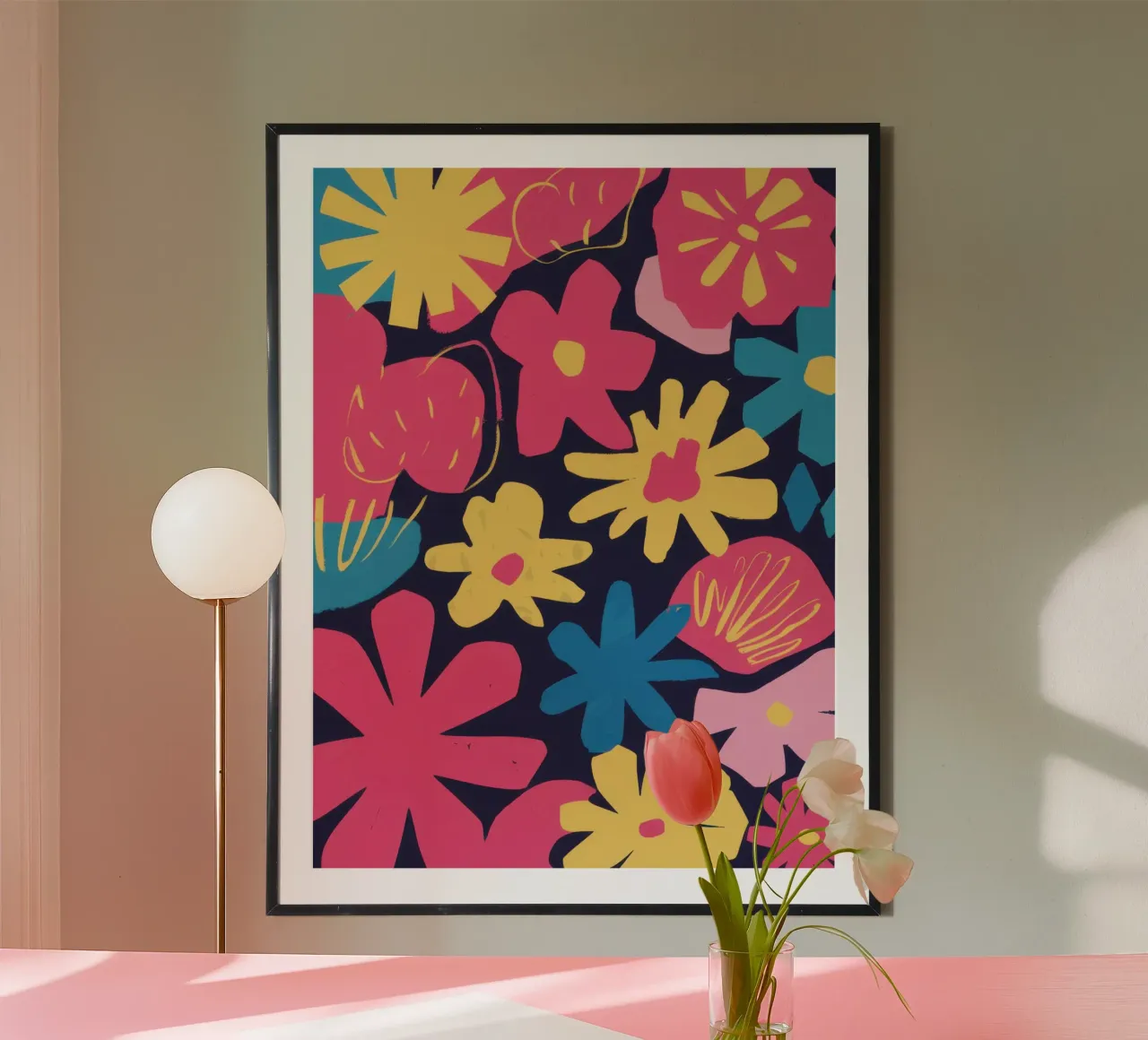 Petali Pop Art poster da Wish Studio