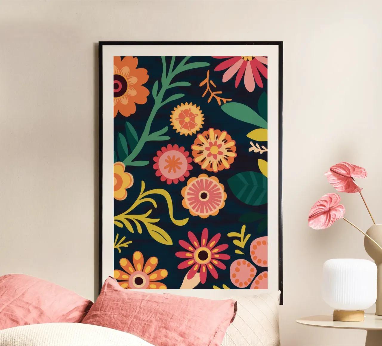 Notturno del giardino muto poster da Echo Saber