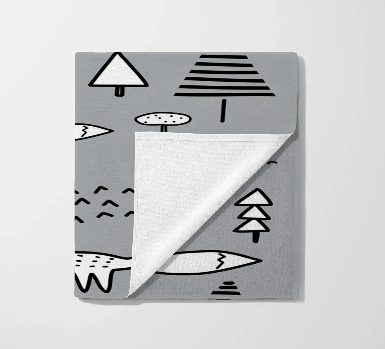 Doodle forest telo mare da BAINAI