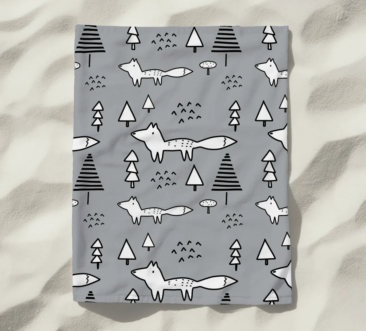 Doodle forest telo mare da BAINAI