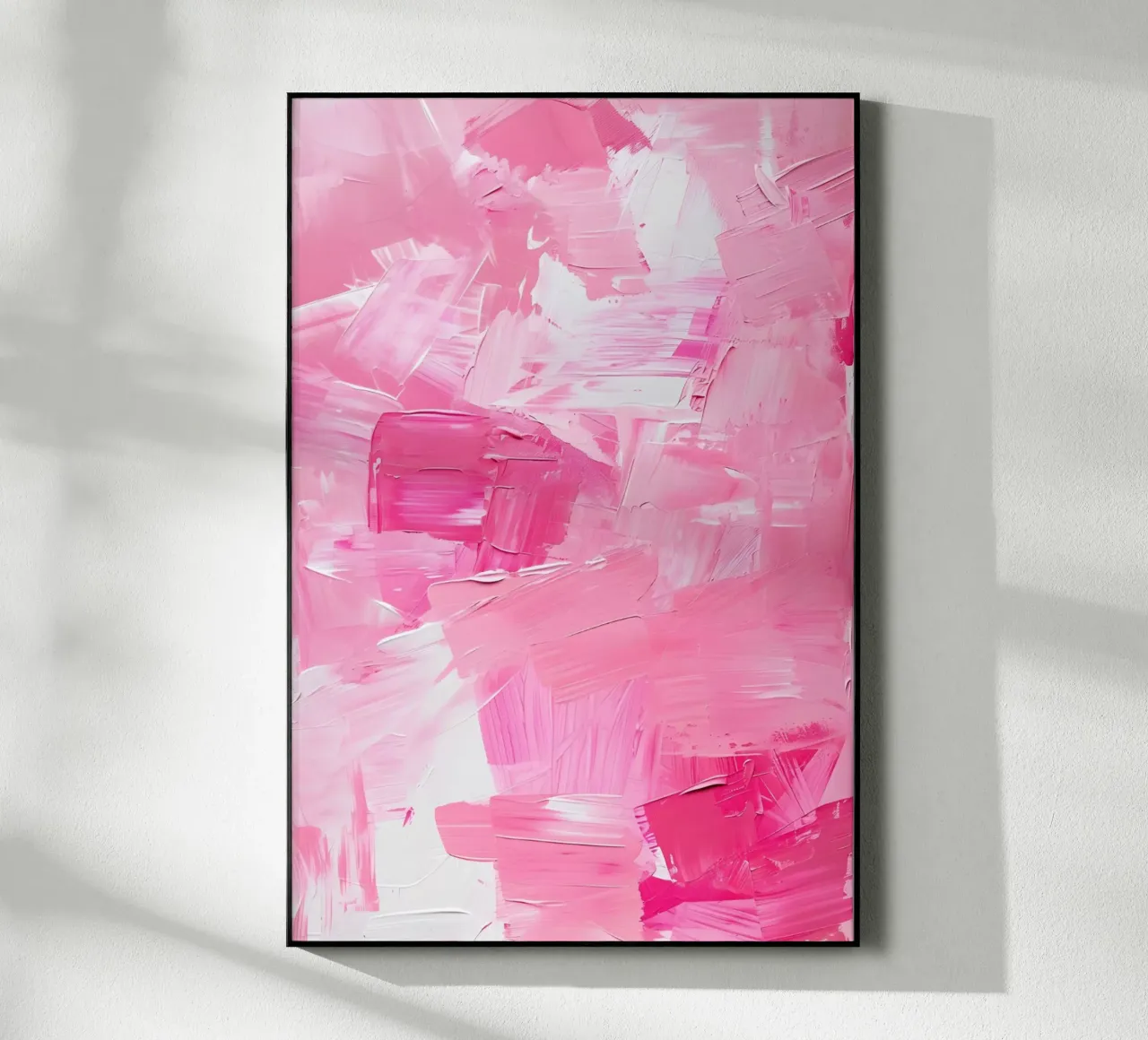 Pinselstriche rosa e rosa plexiglass da Yaso Design & Art