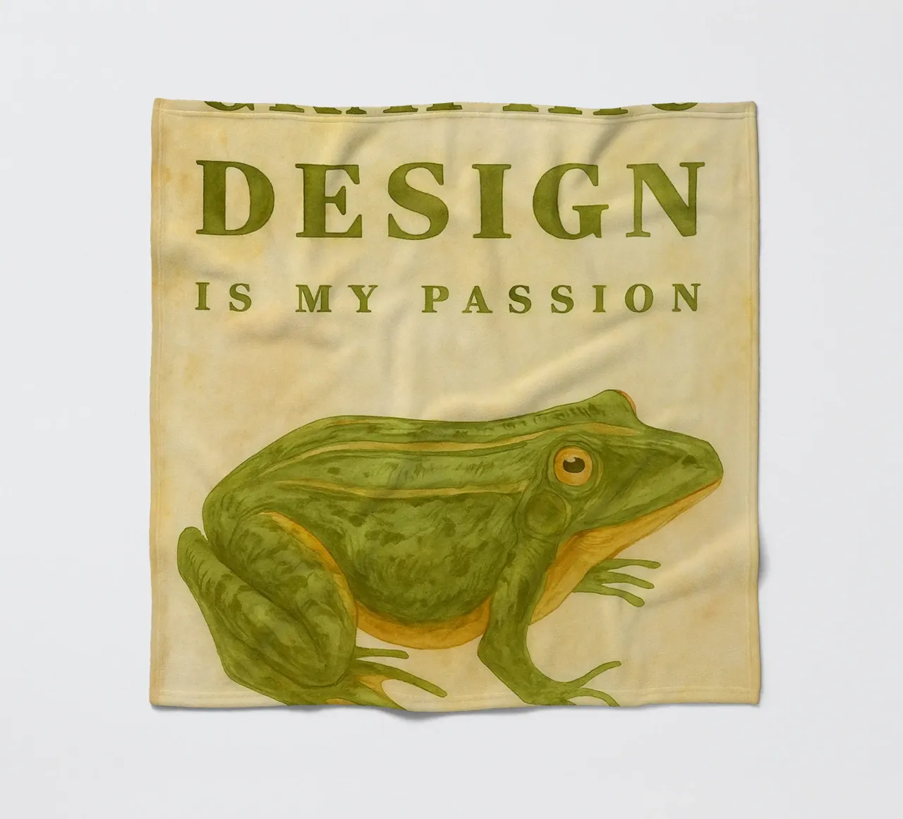 il design grafico è la mia passione coperta in pile da cepeducks