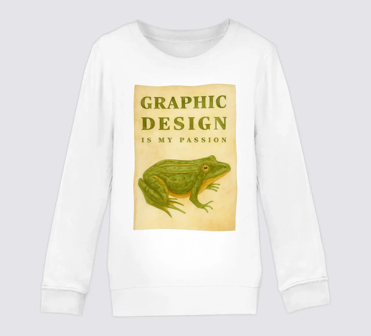 il design grafico è la mia passione felpa bambino da cepeducks