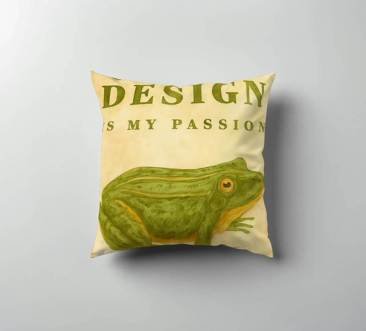 il design grafico è la mia passione cuscino da cepeducks