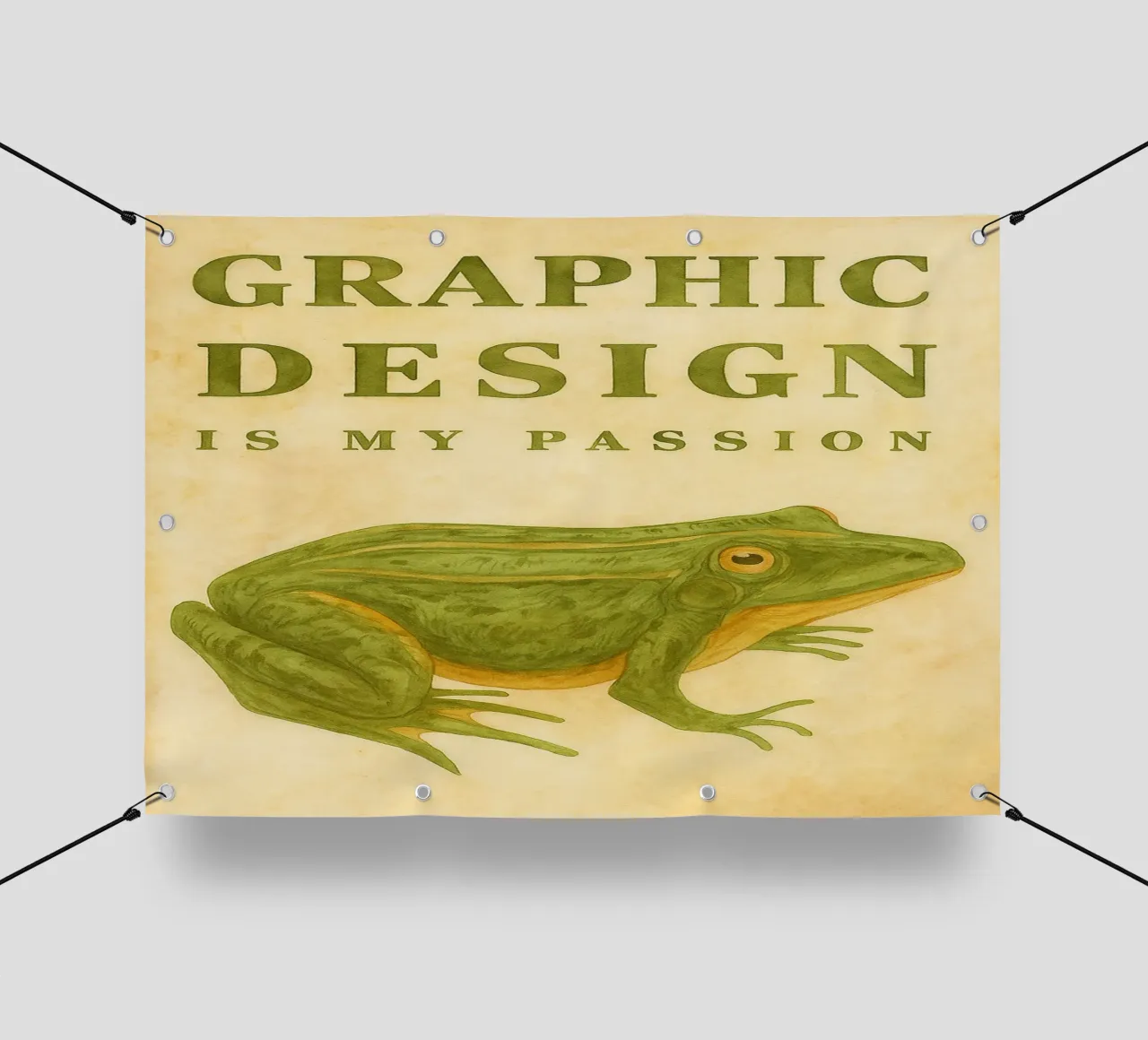 il design grafico è la mia passione telo in pvc da cepeducks
