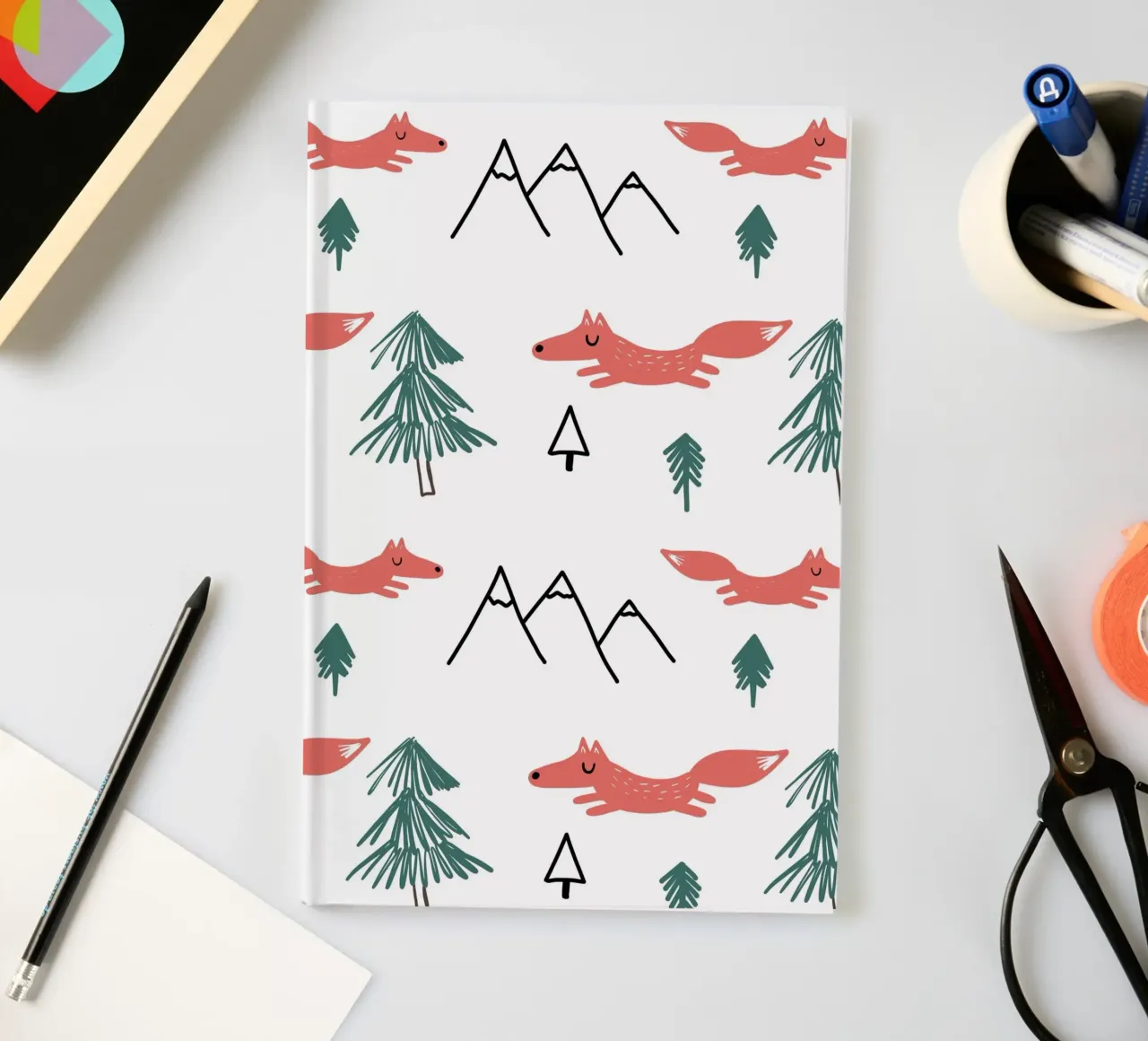 Fuchs und Berge notebook by BAINAI