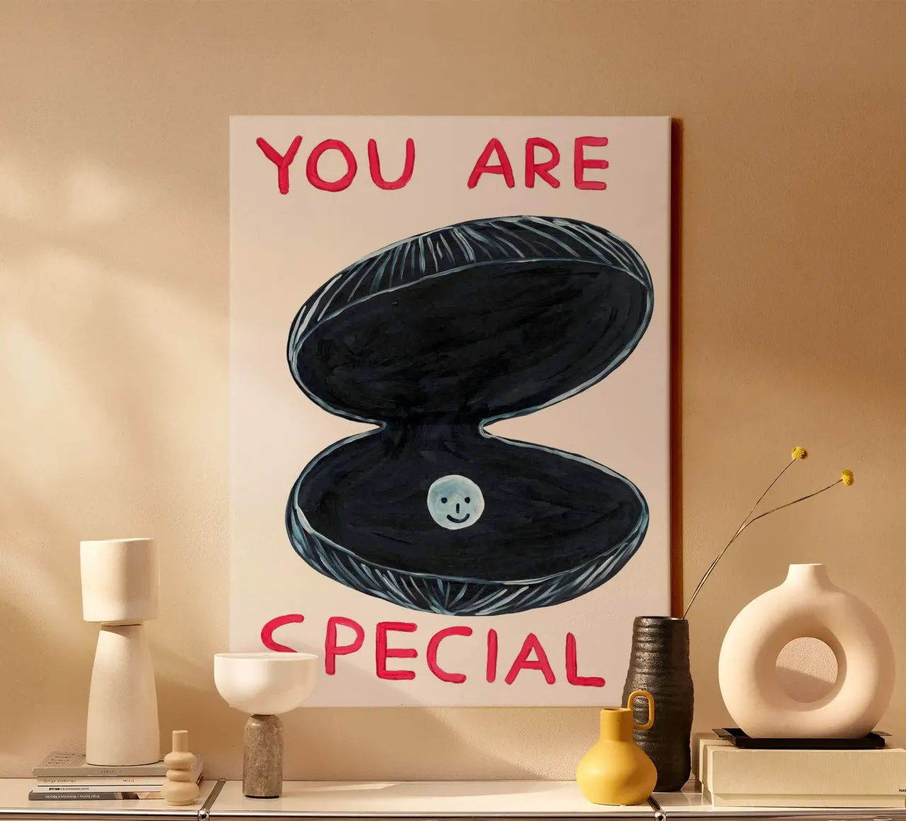 Tu sei speciale tela con Cornice a cassetta da ushop god