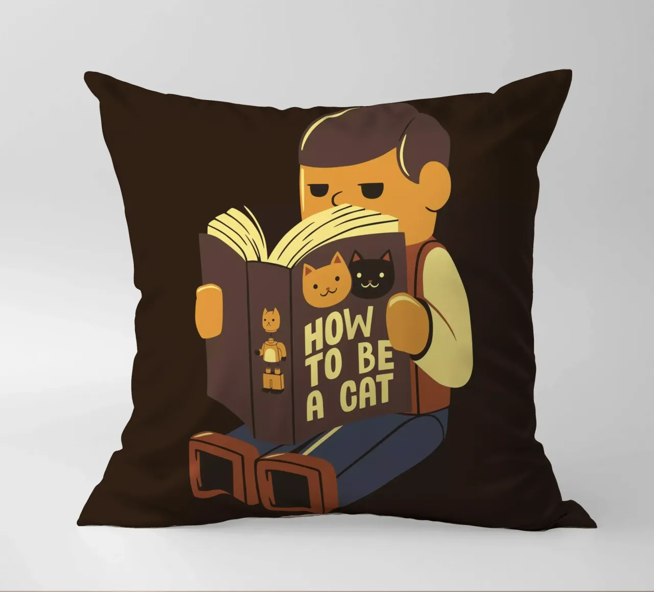 How to be a cat cuscino da Tobe Fonseca