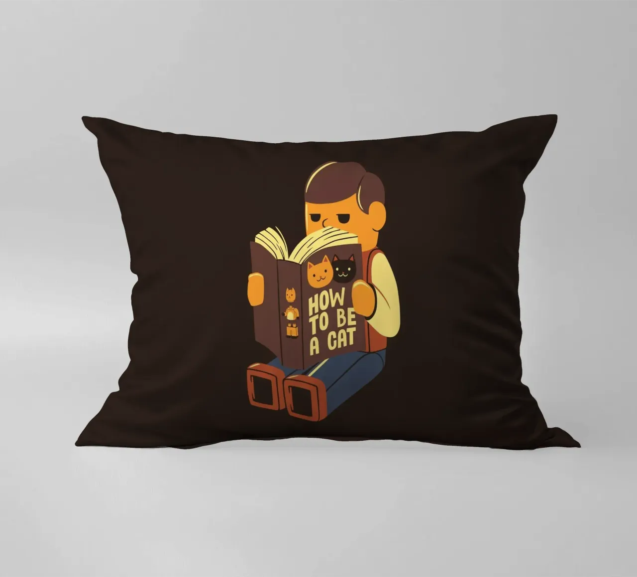 How to be a cat cuscino da Tobe Fonseca